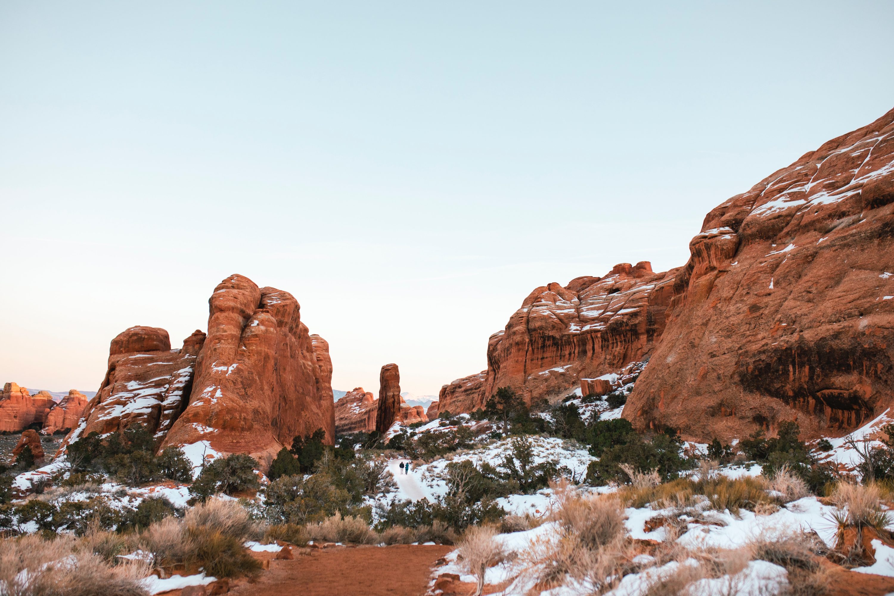 Arches National Park in Winter