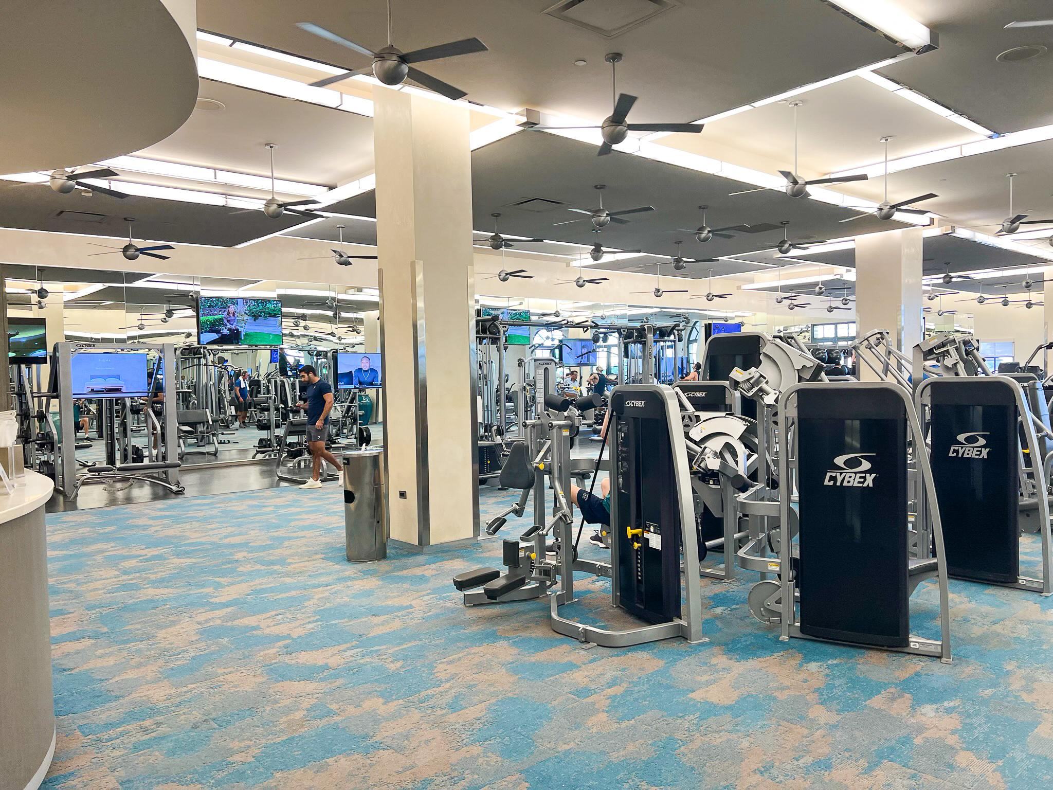 Bellagio Las Vegas gym equipment