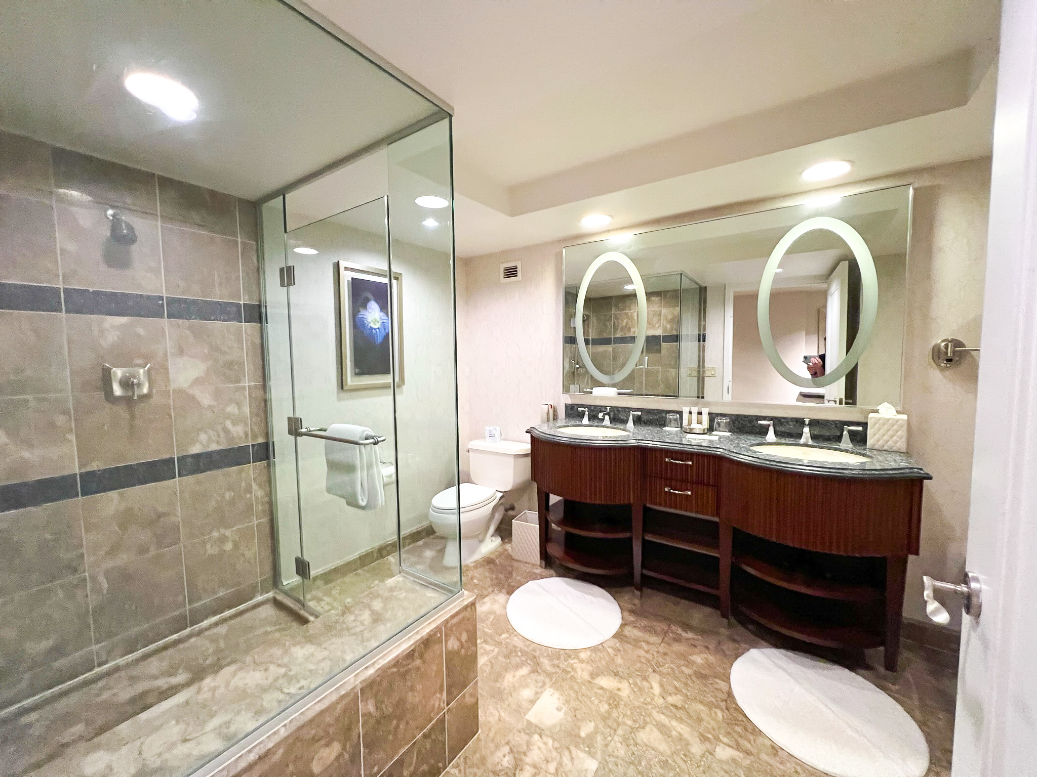 Bellagio Las Vegas spa tower bathroom