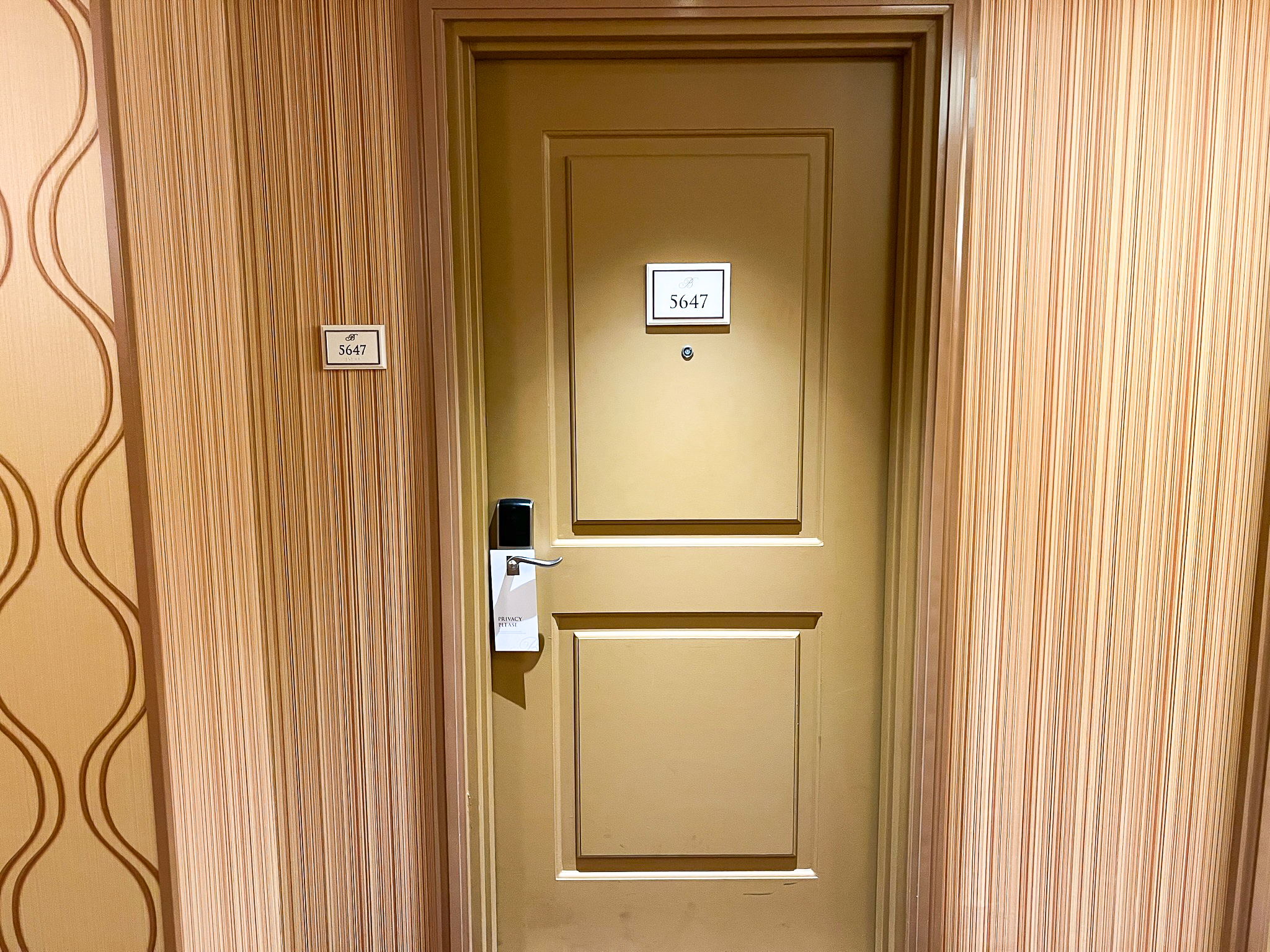 Bellagio Las Vegas spa tower door