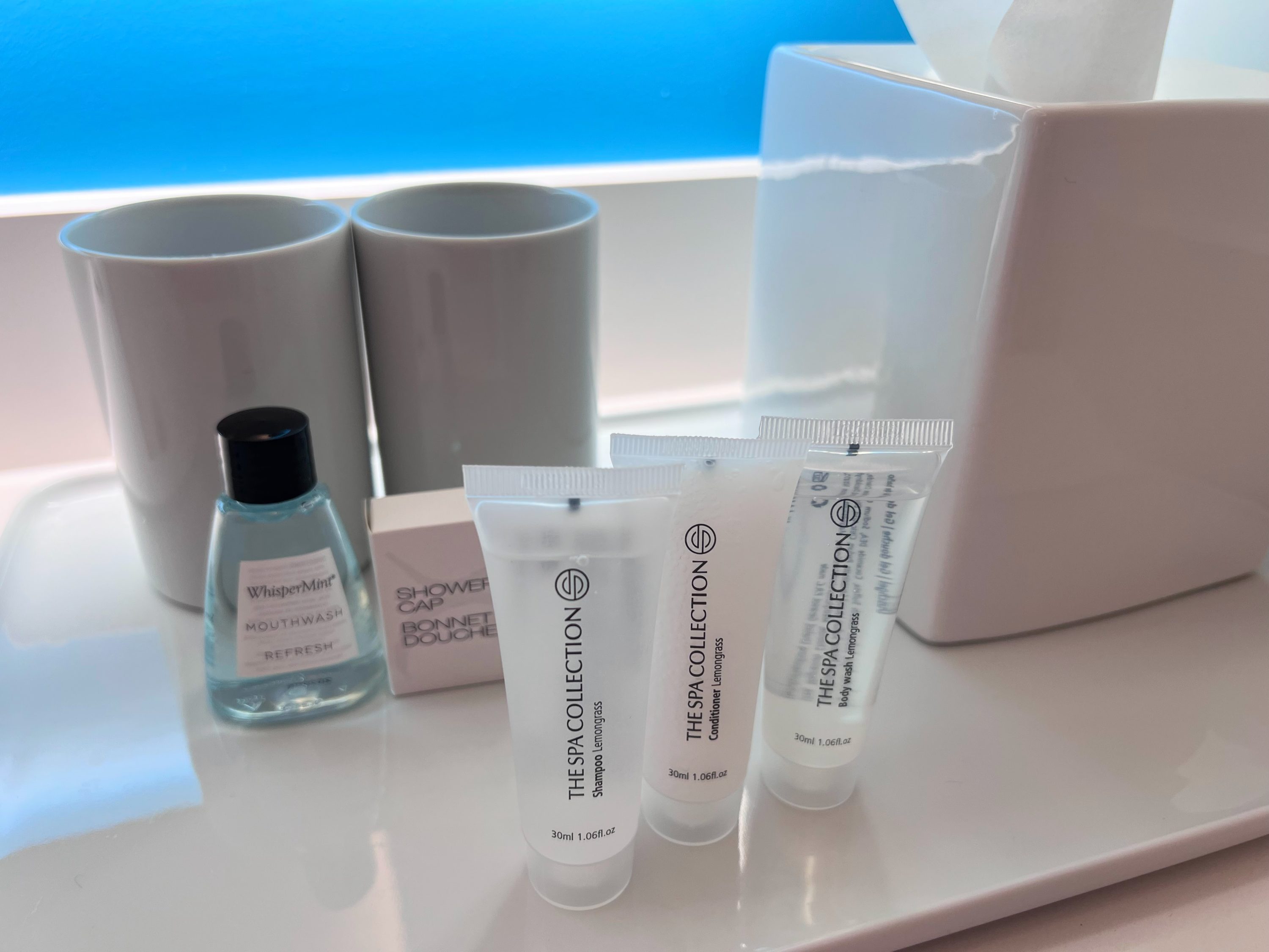 Curacao Marriott Beach Resort bath products