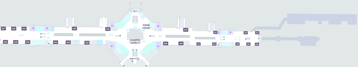 Denver International Airport Concourse A