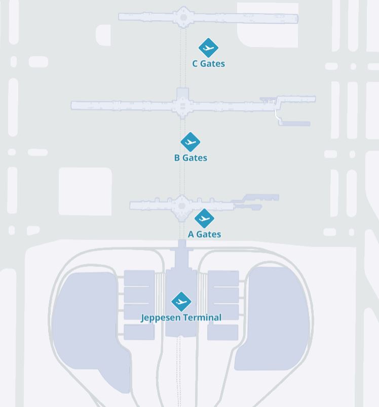 Denver International Airport Terminal Map Denver International Airport Terminal Map