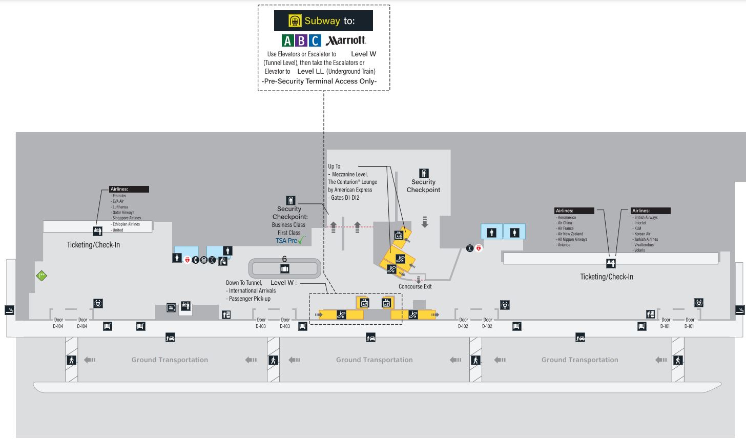 George Bush Intercontinental Airport Terminal D