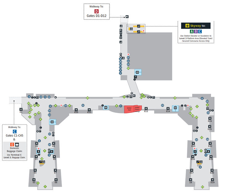 George Bush Intercontinental Airport Terminal E.JPG George Bush Intercontinental Airport Terminal E