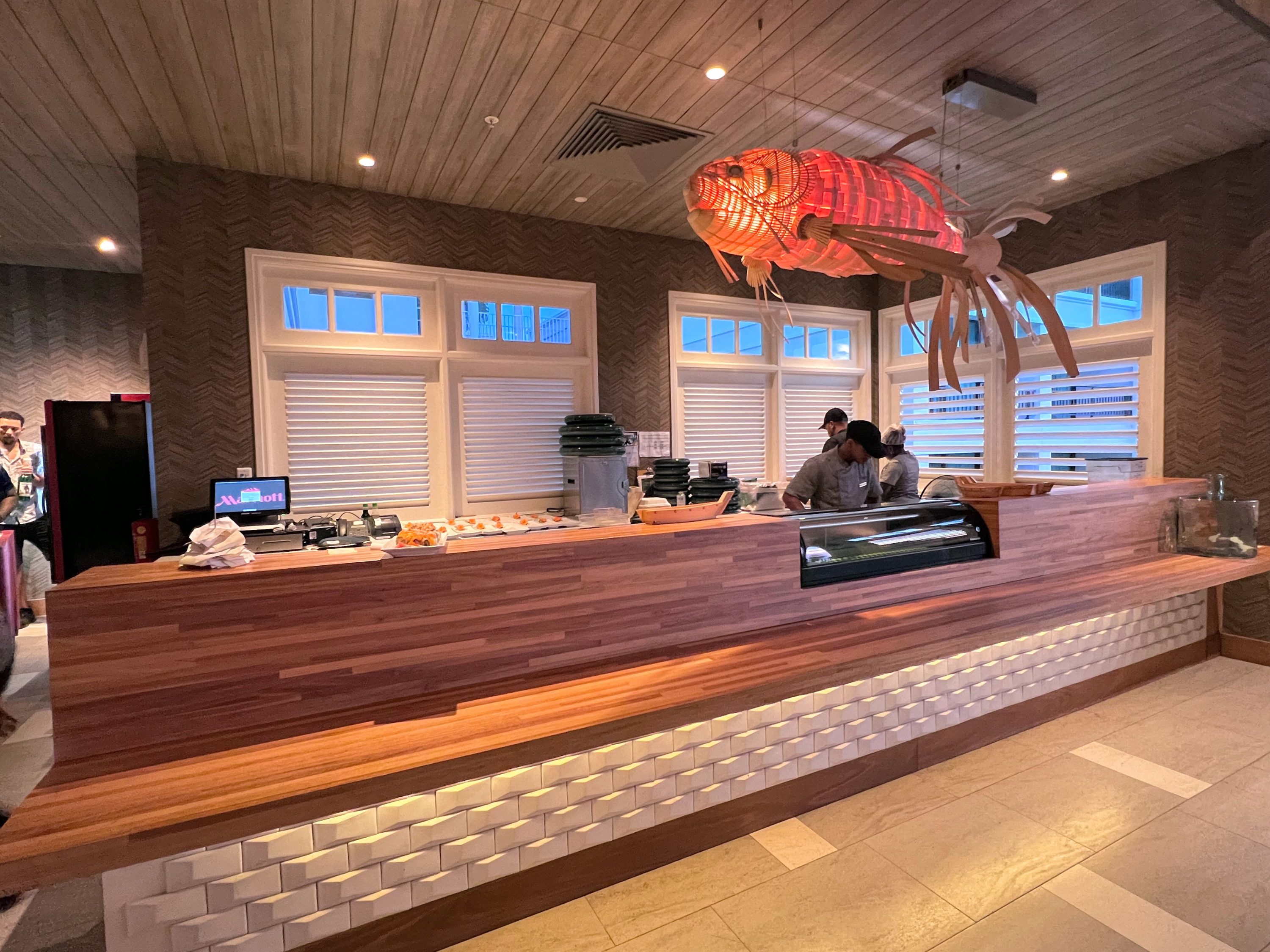 Izakaya Sushi Grill at Curacao Marriott Beach Resort