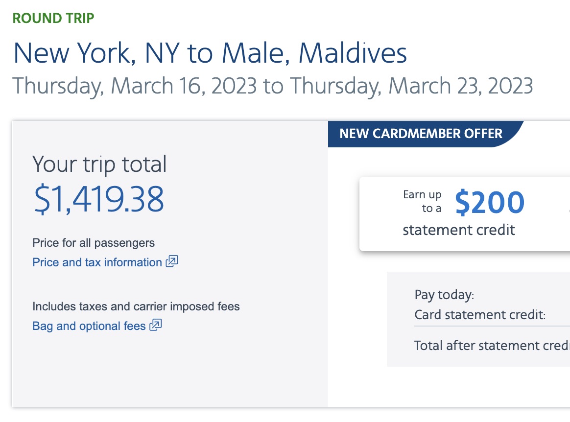 JFK to MLE