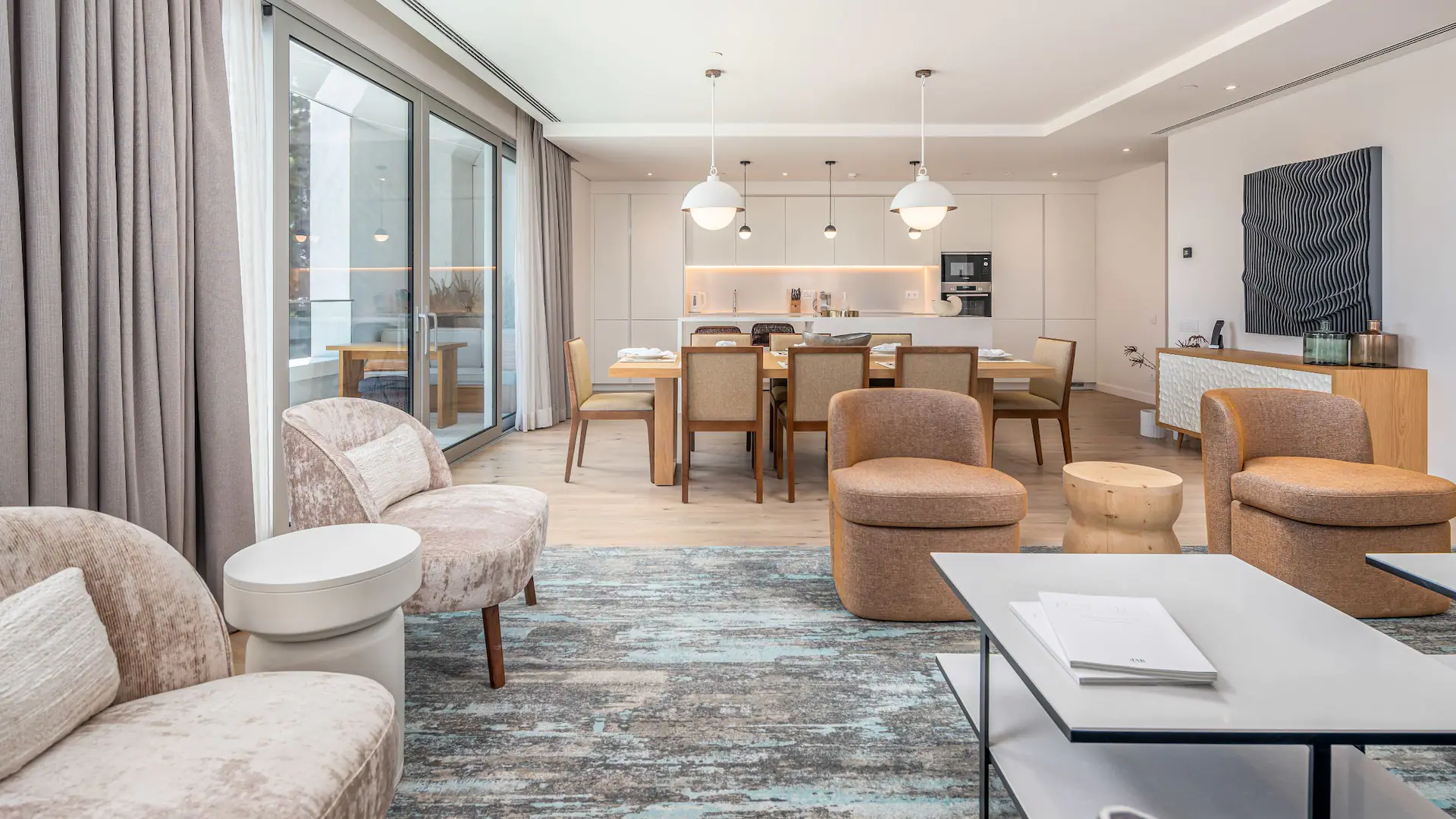 Suite Living And Kitchen Hyatt Regency Lisbon