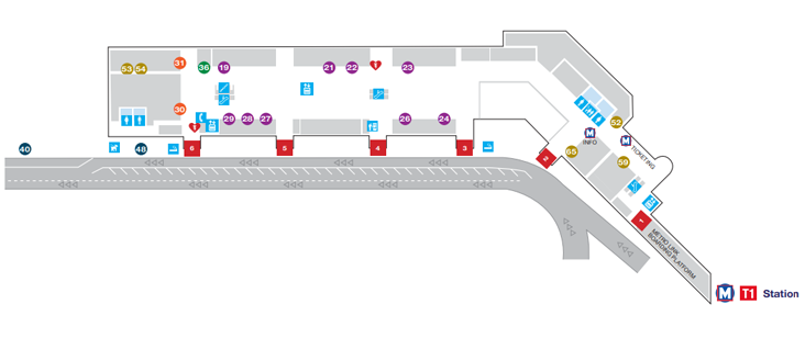 St. Louis Lambert International Airport Terminal 1 Upper Level