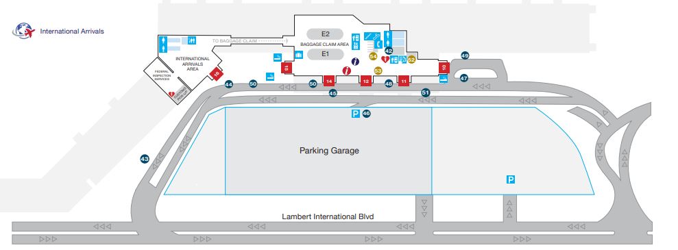 St. Louis Lambert International Airport Terminal 2 Baggage Claim