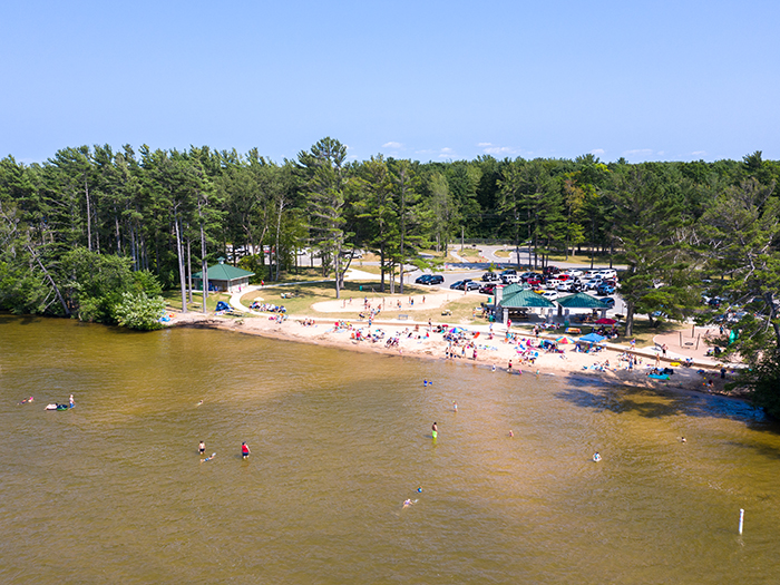 Silver Lake State Park Beach