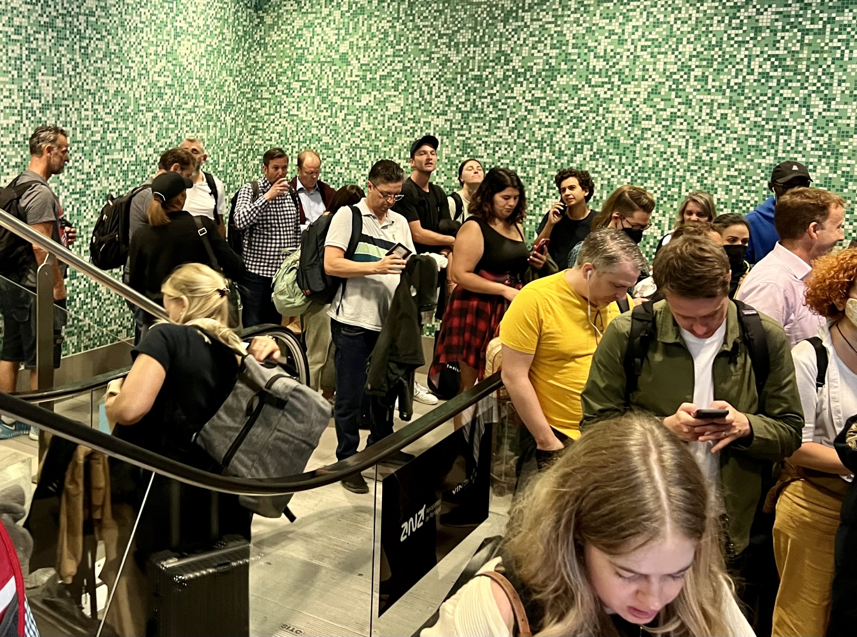 TAP Air Portugal Airbus A321LRneo business class LIS boarding area