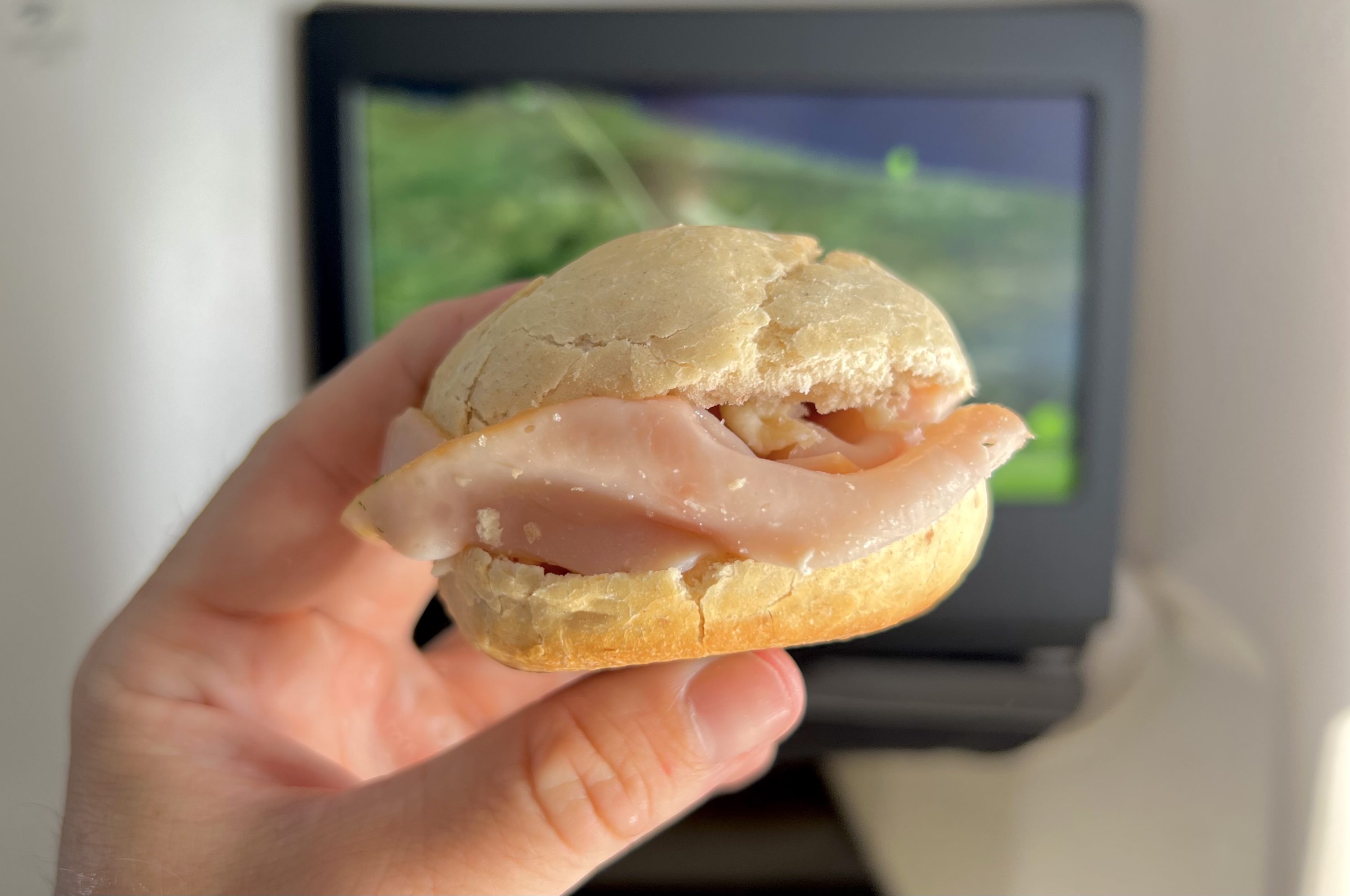 TAP Air Portugal Airbus A321LRneo business class breakfast bap