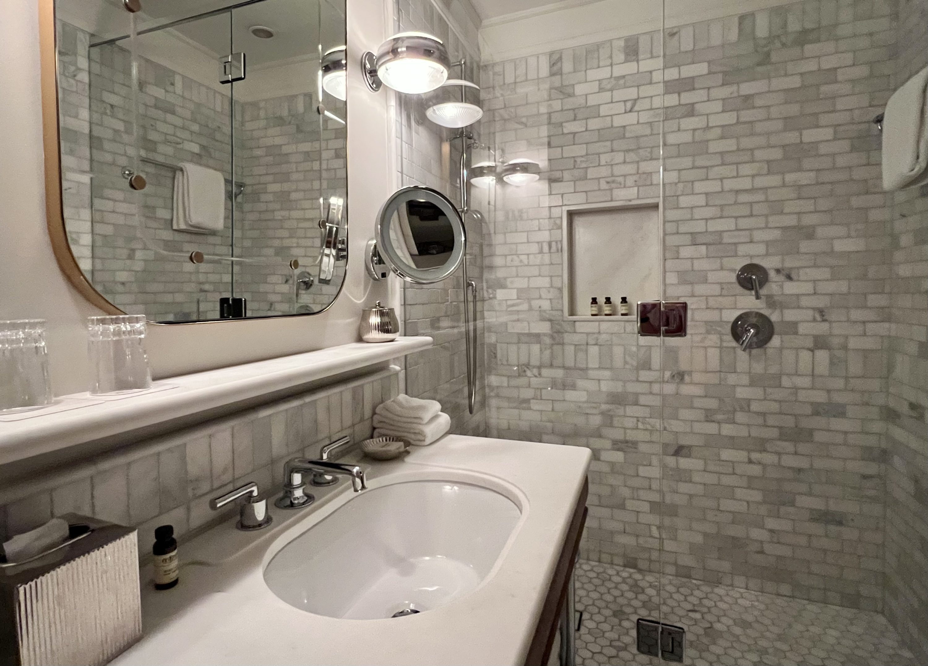The Beekman bathroom sink