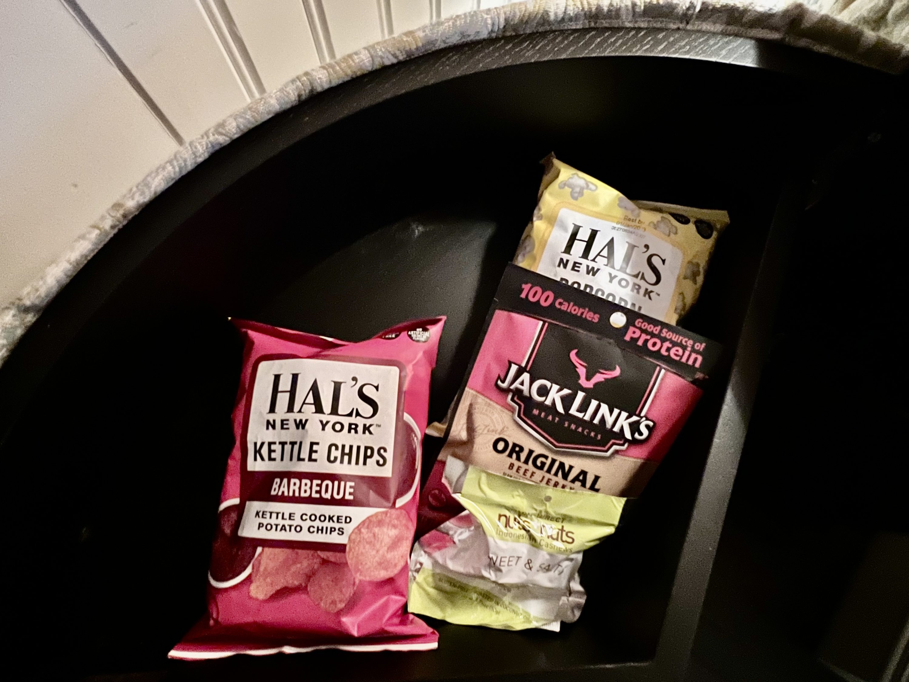 The Beekman bedroom minibar snacks