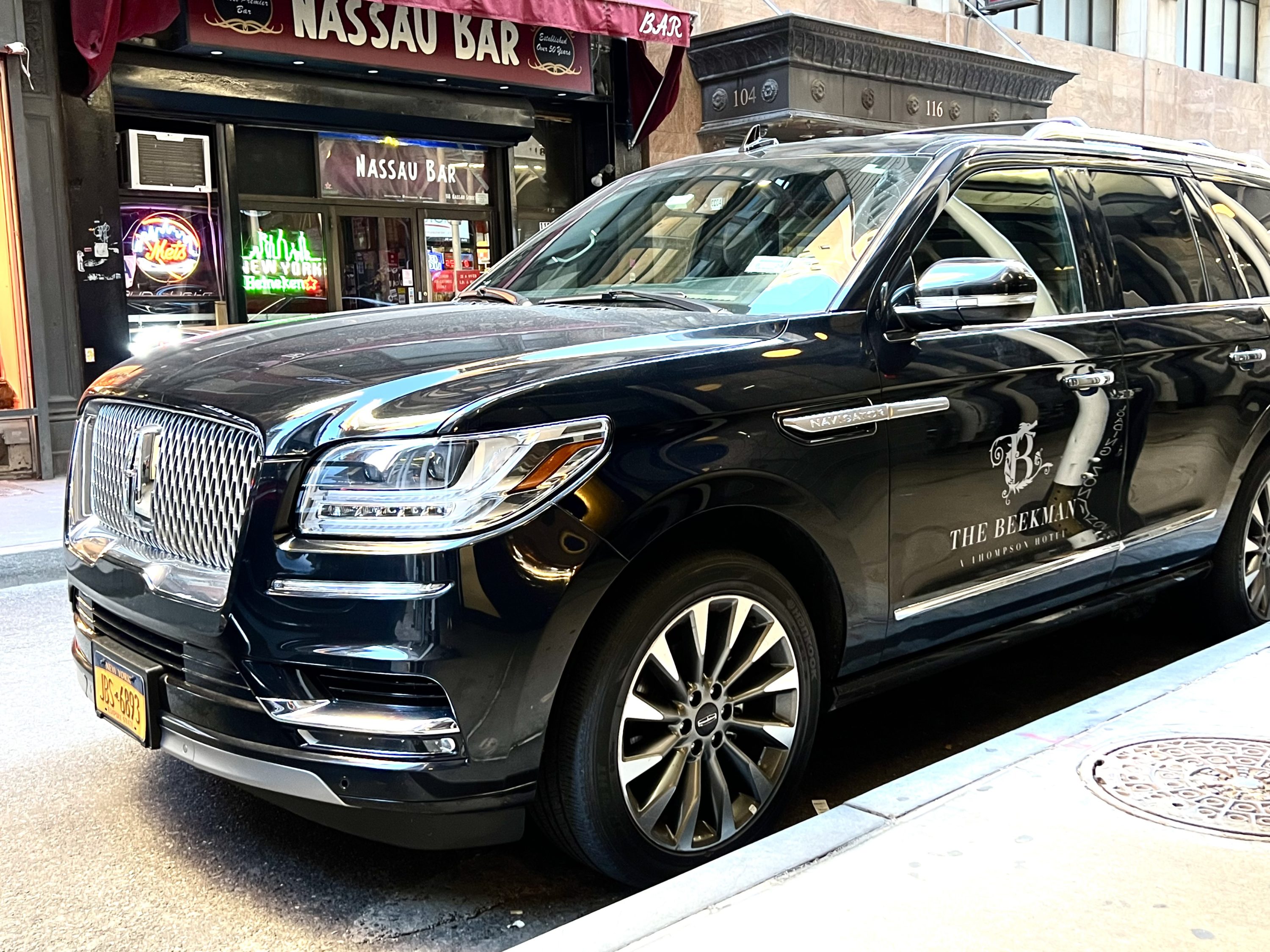 The Beekman town car