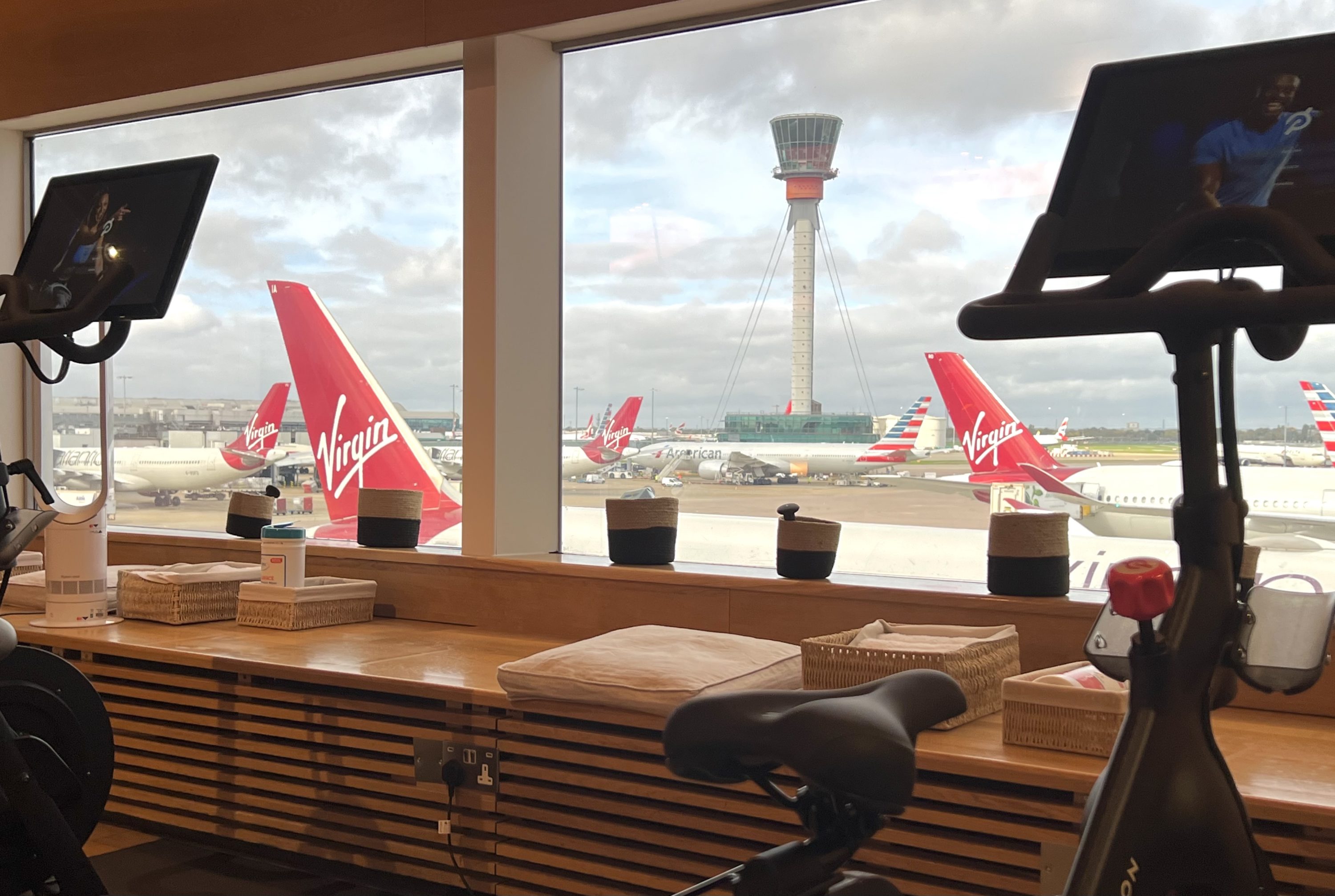Virgin Atlantic A350 Upper Suite LHR Clubhouse Peloton