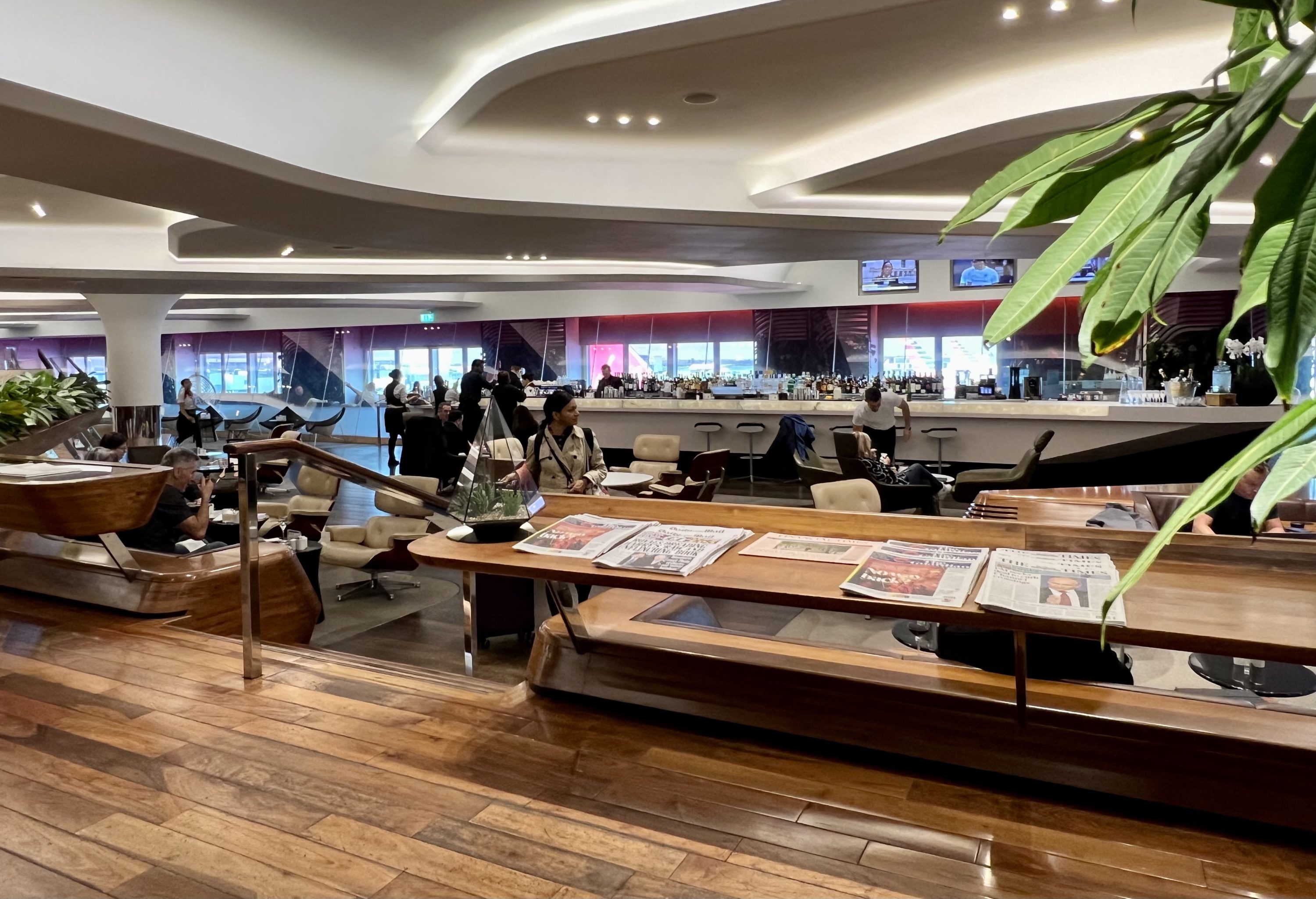 Virgin Atlantic A350 Upper Suite LHR Clubhouse