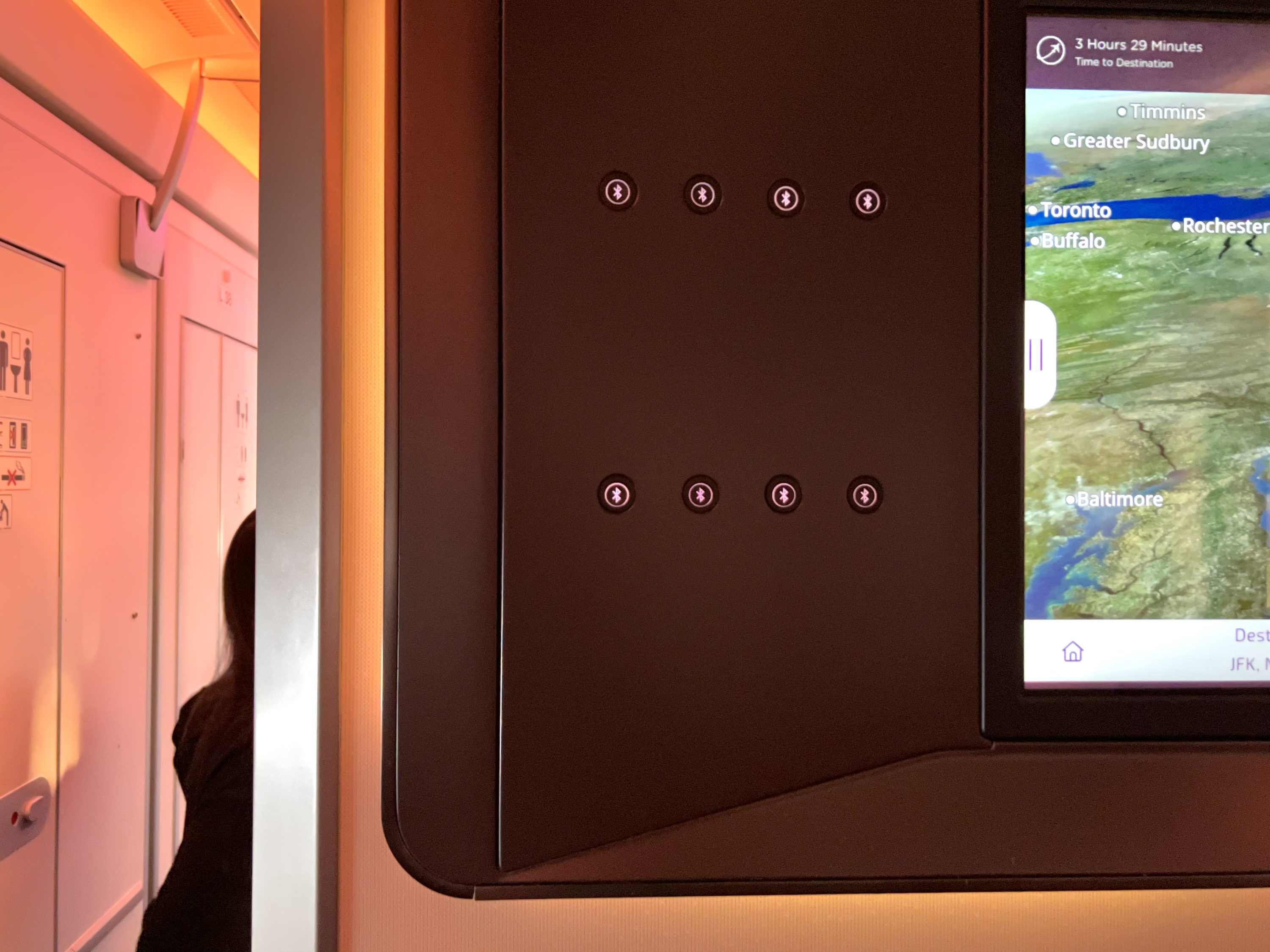 Virgin Atlantic A350 Upper Suite The Loft TV