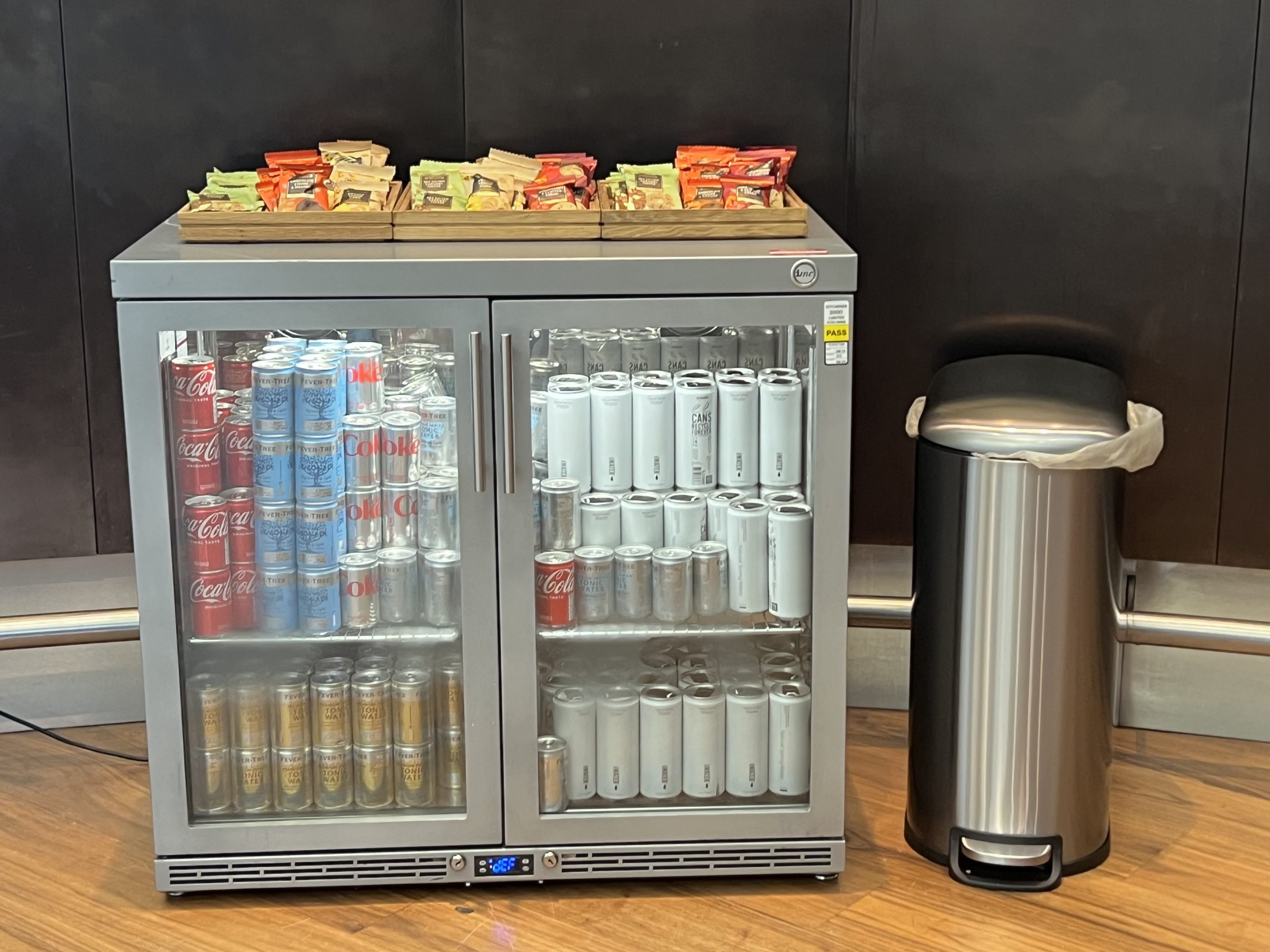 Virgin Atlantic A350 Upper Suite Upper Wing refreshments