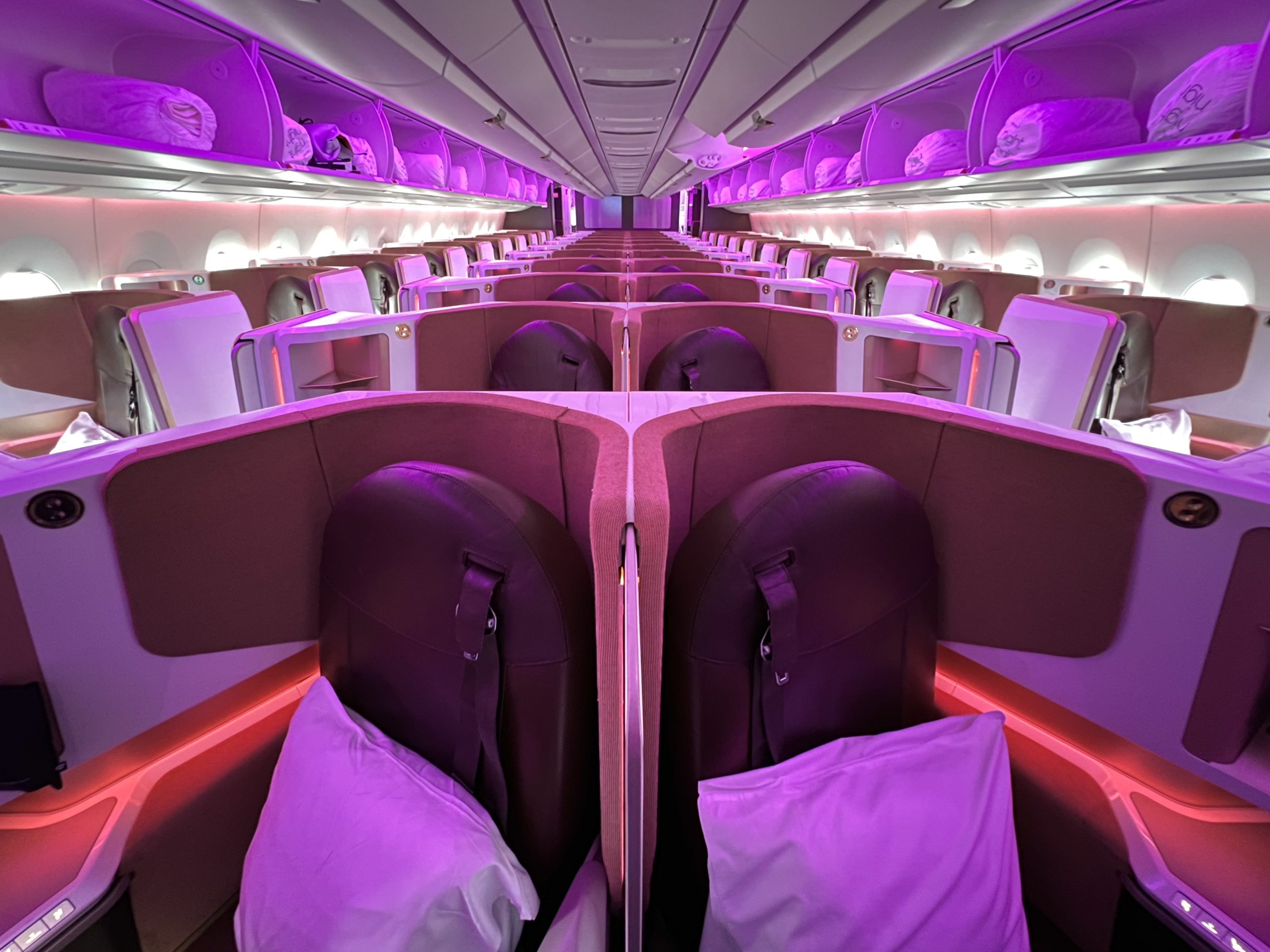 Virgin Atlantic A350 Upper Suite cabin Virgin Atlantic A350 Upper Suite cabin