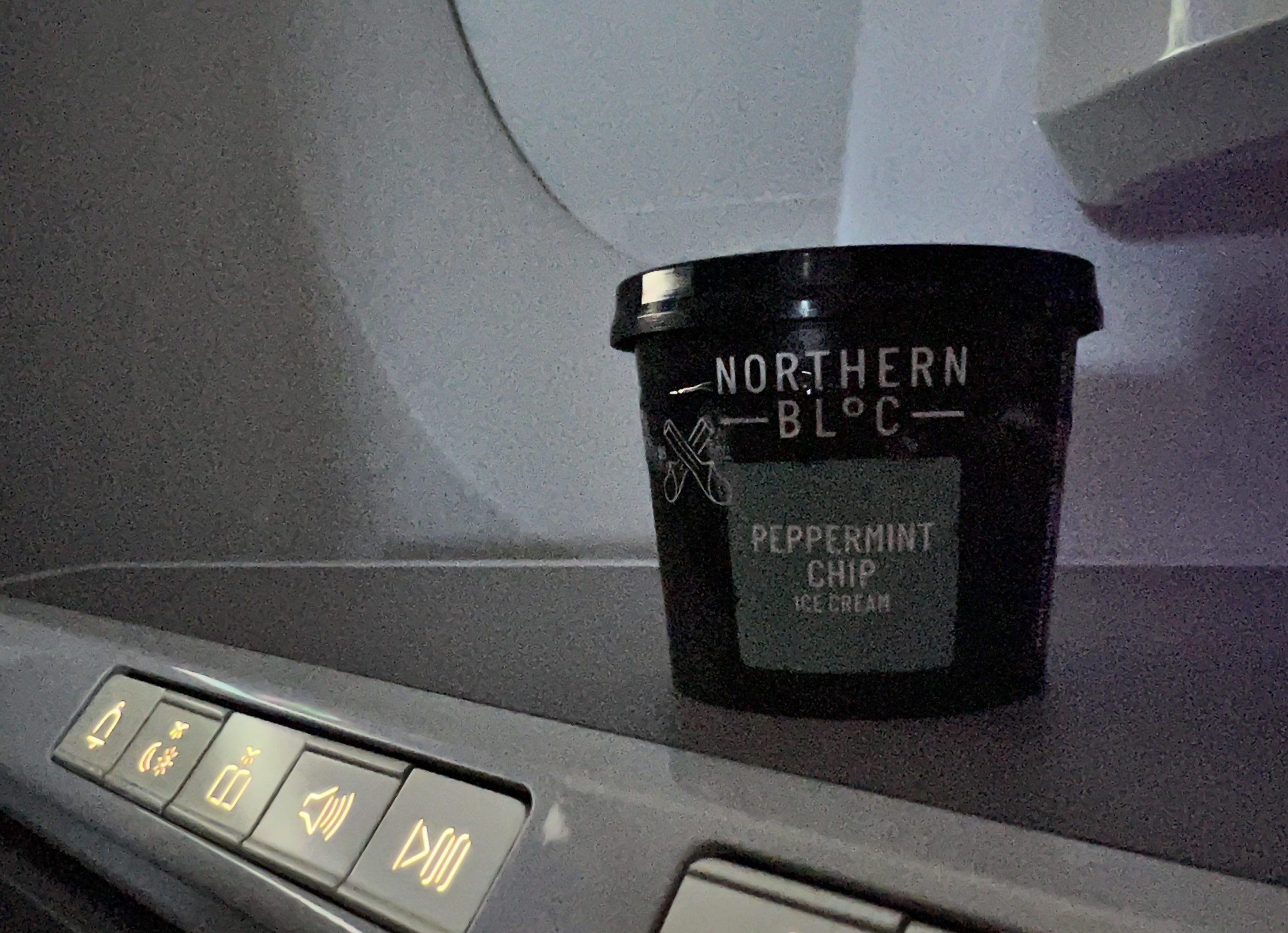 Virgin Atlantic A350 Upper Suite ice cream