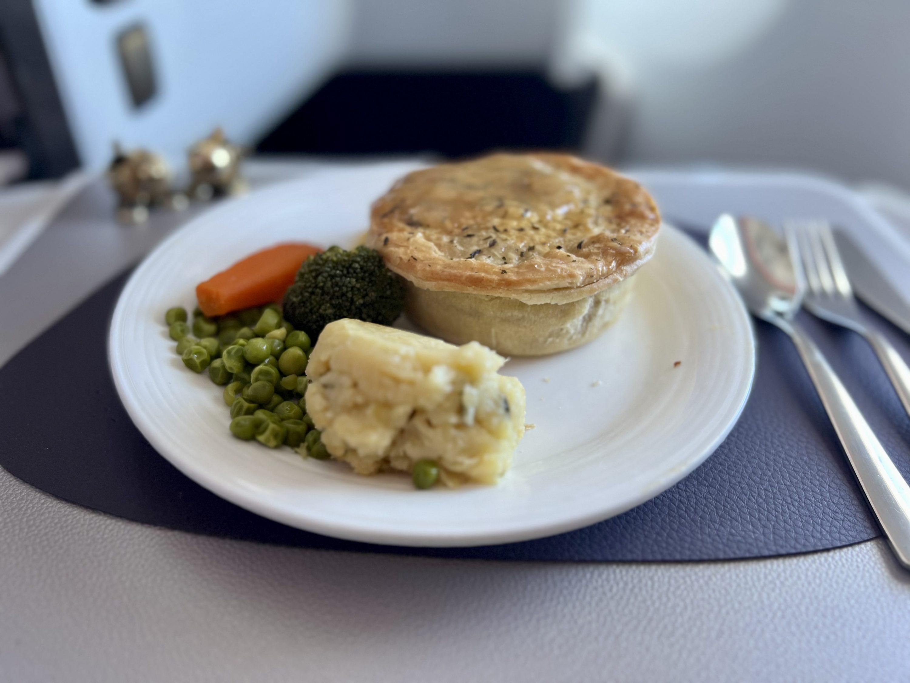 Virgin Atlantic A350 Upper Suite main course
