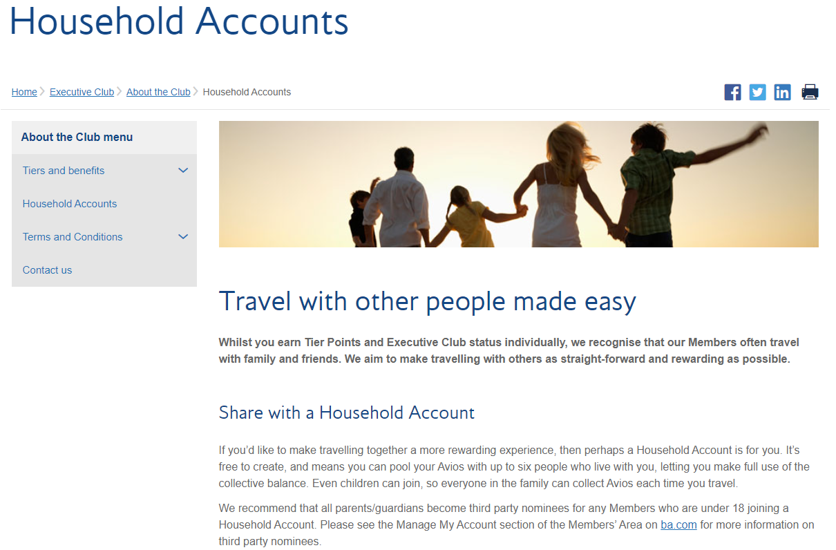 BA Household Accounts BA Household Accounts