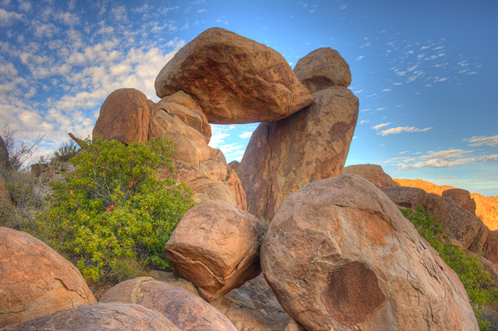 Balanced Rock Big Bend National Park Texas