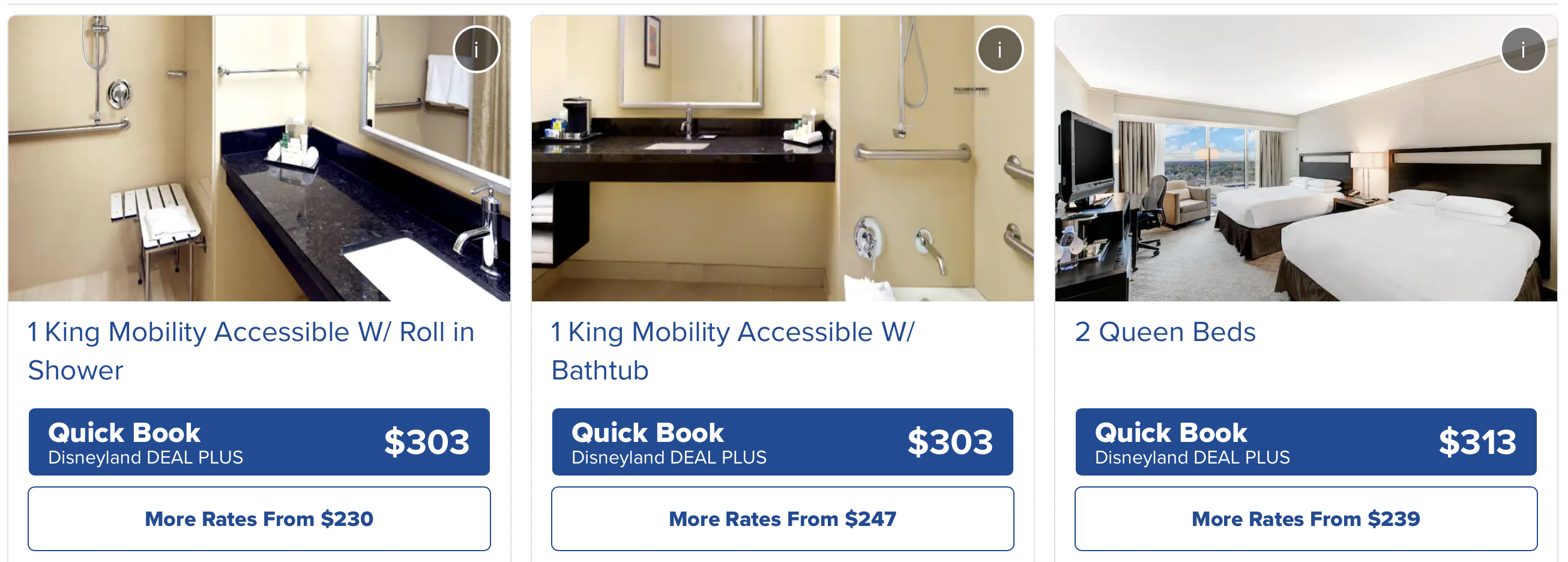 Disneyland Plus Rate Hilton