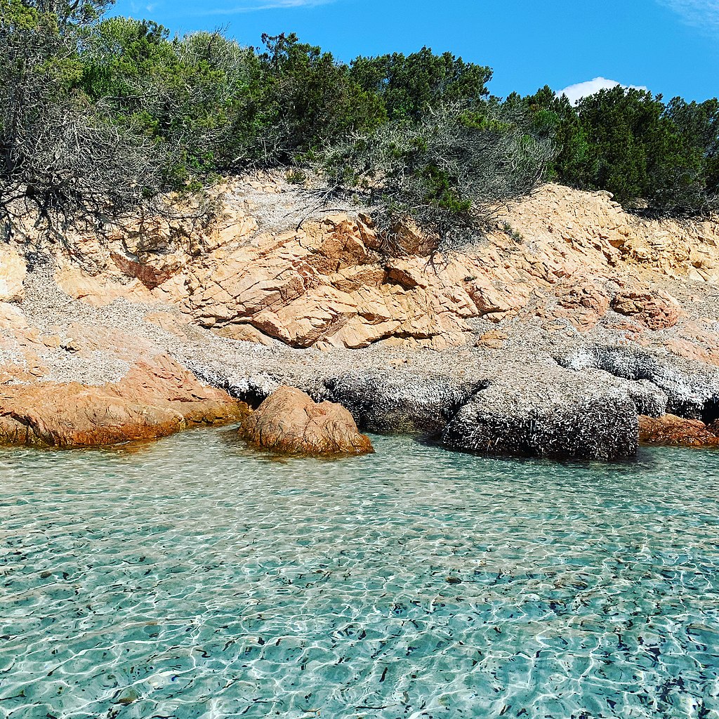 Isola di Caprera spiaggia dei due mar