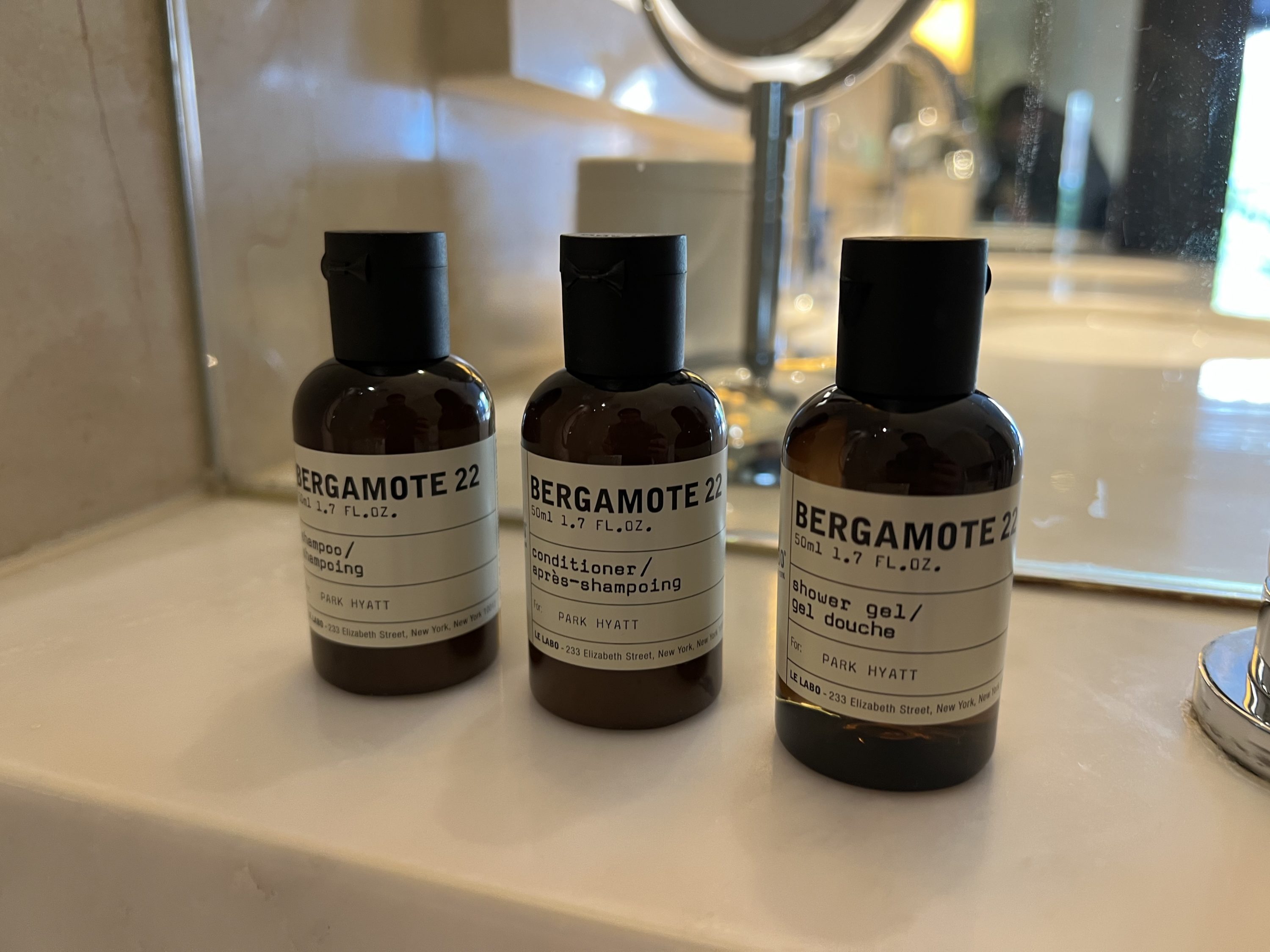 Park Hyatt Sydney Bergamote Toiletries
