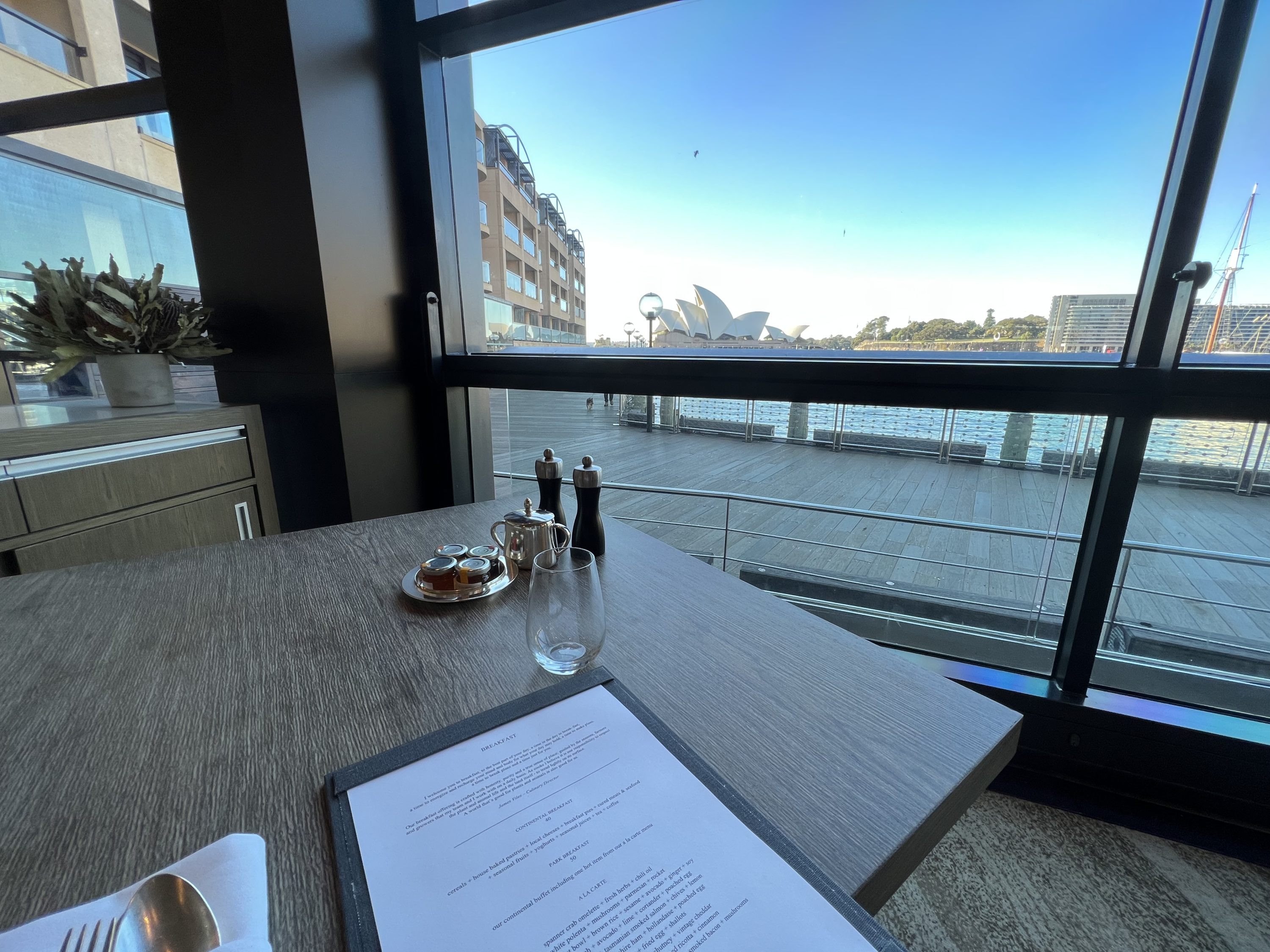 Park Hyatt Sydney Dining Room View