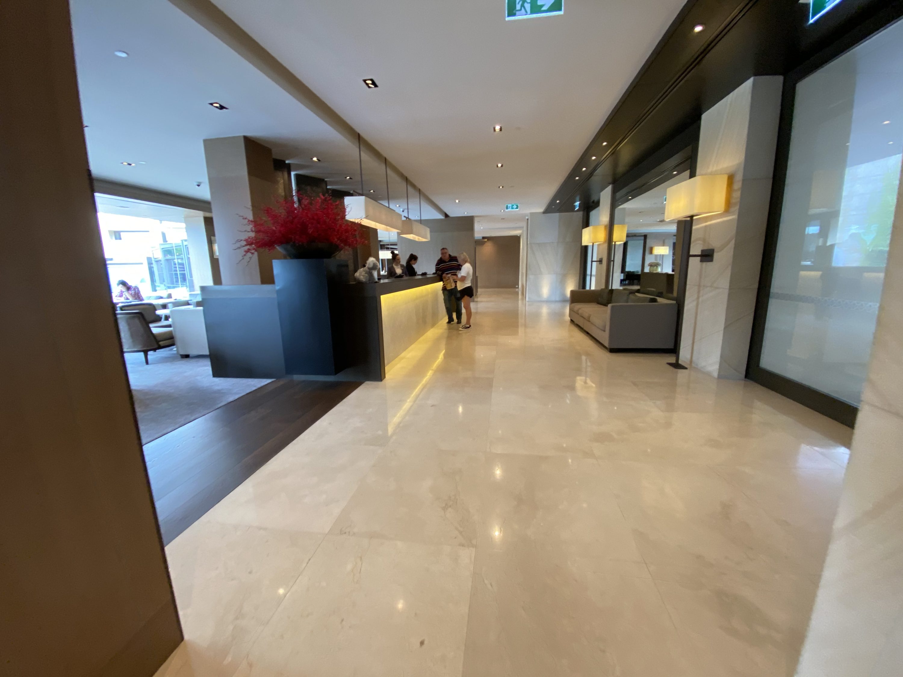 Park Hyatt Sydney Front Desk with Lobby
