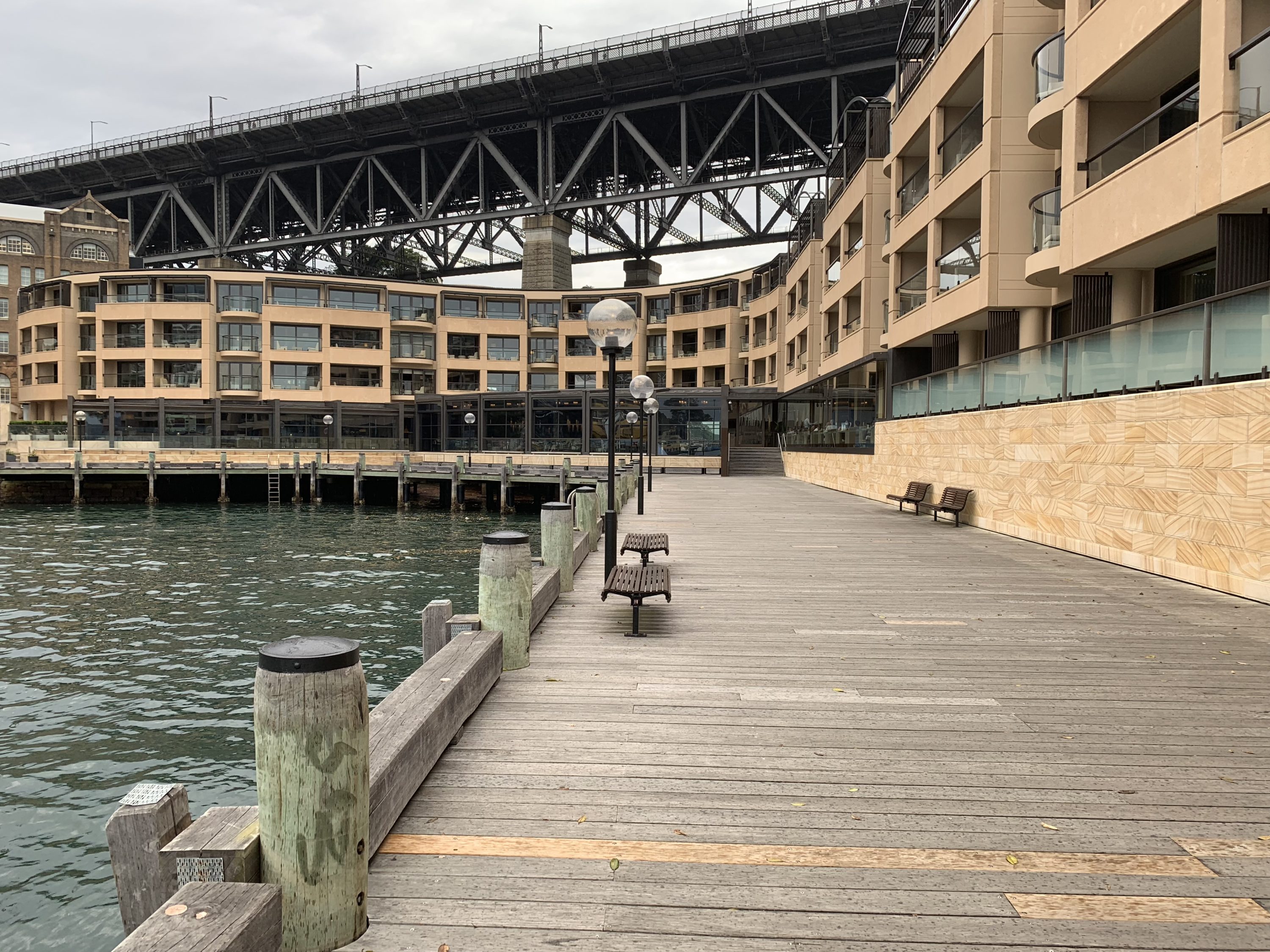 Park Hyatt Sydney View from Boardwalk