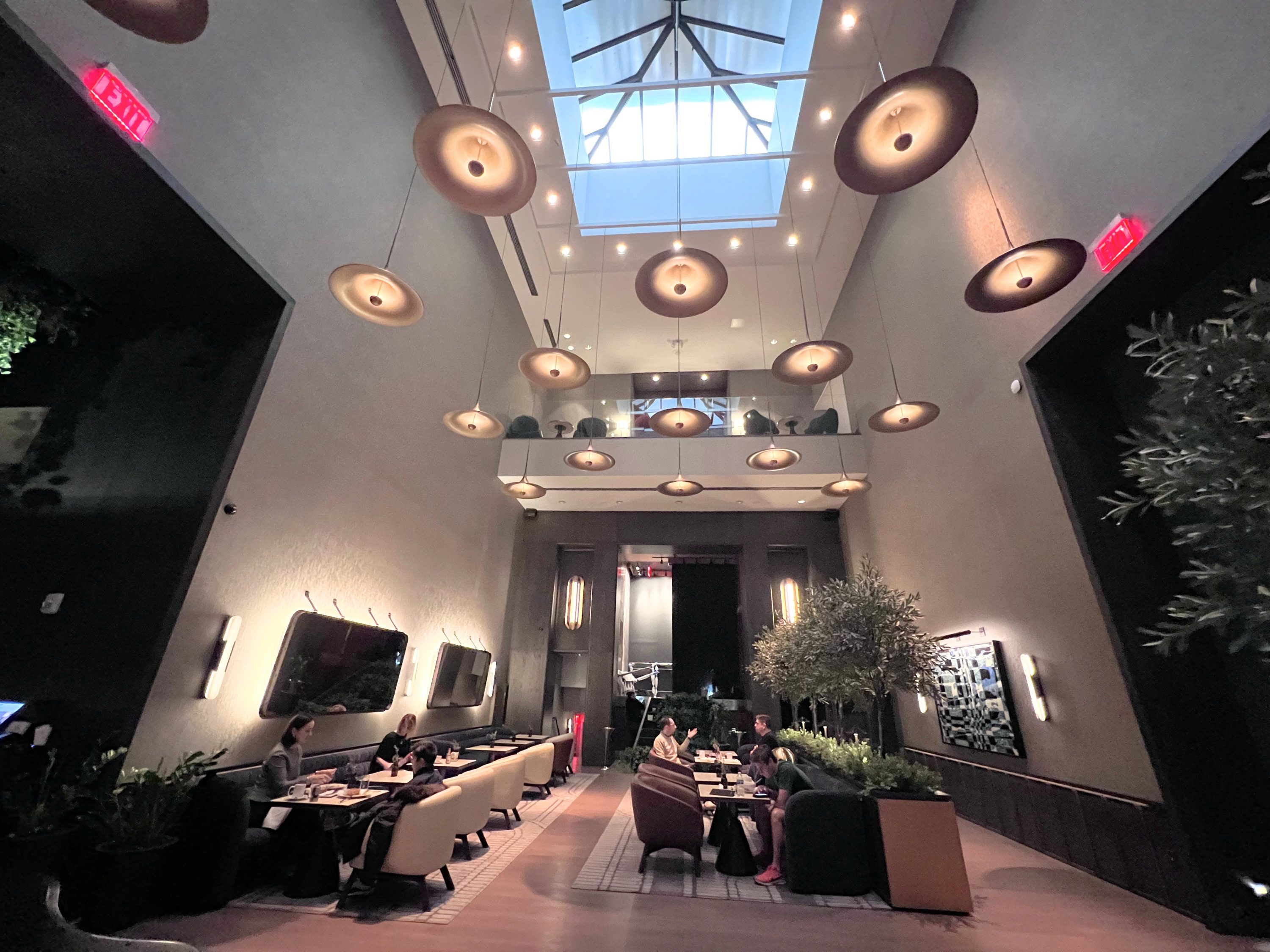 Parkers Restaurant at Thompon Central Park New York 
