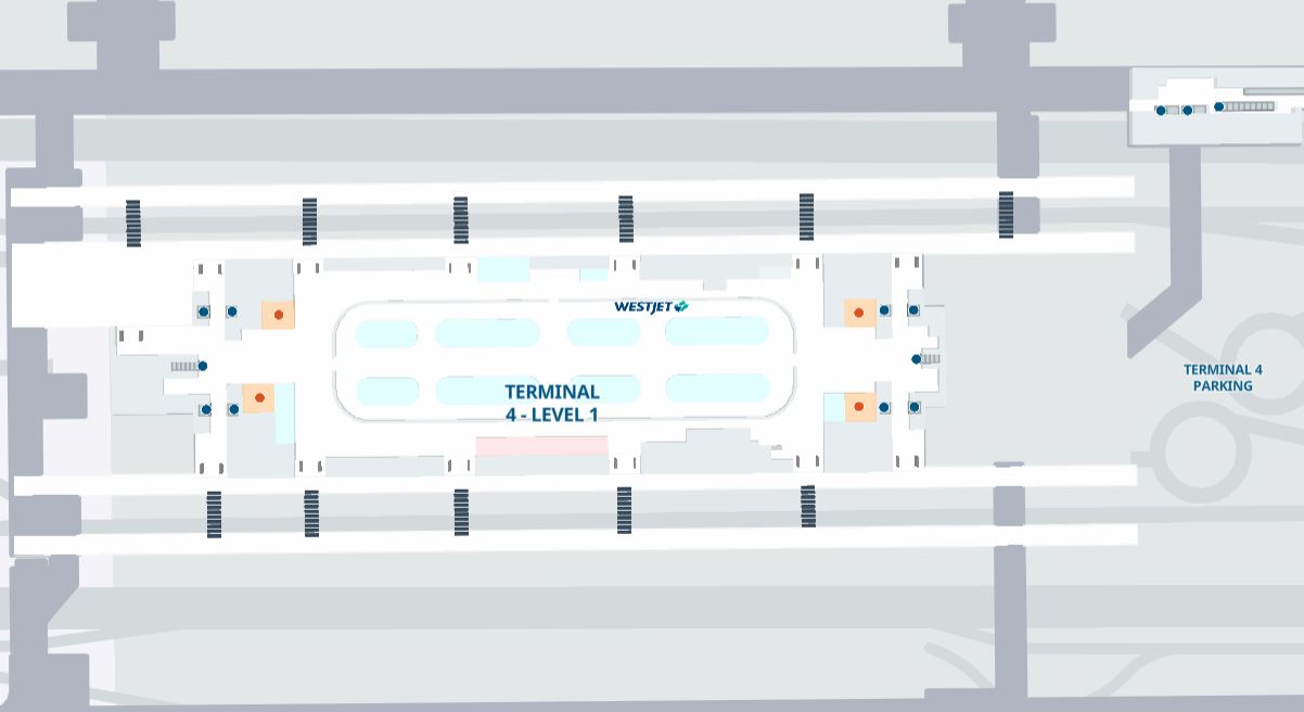 Phoenix Sky Harbor International Airport Terminal 4 Level 1 Phoenix Sky Harbor International Airport Terminal 4 Level 1