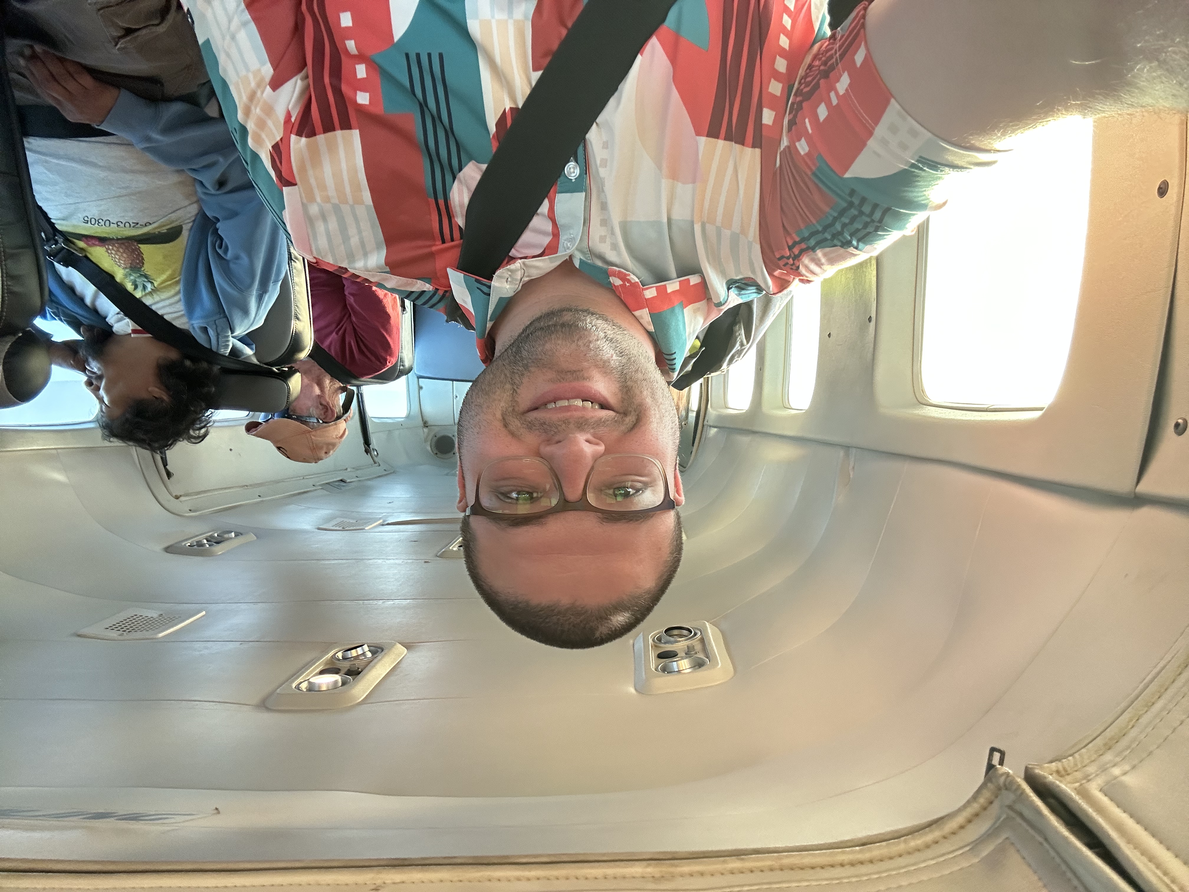 Selfie on Mukulele Plane