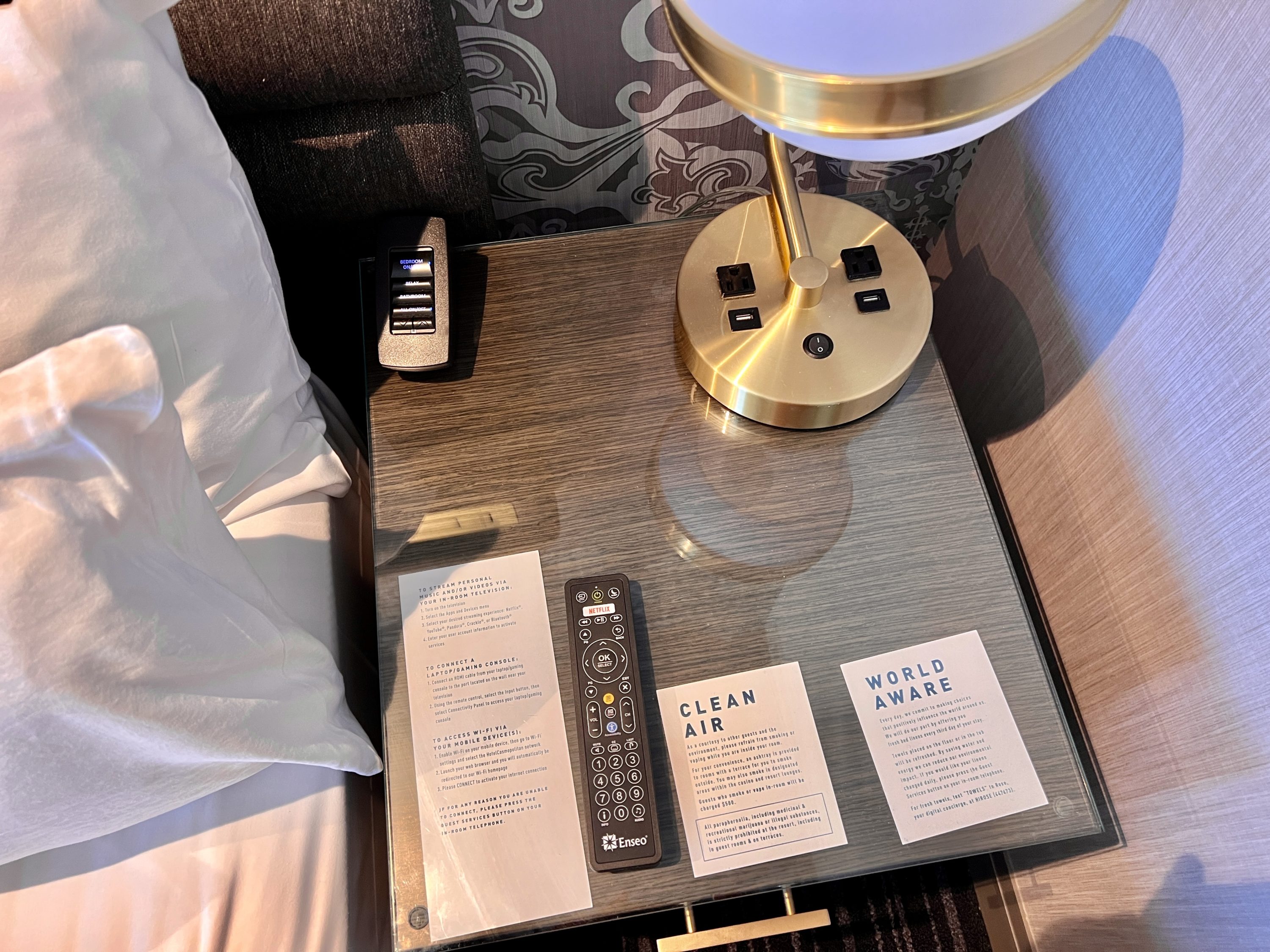 The Cosmopolitan Las Vegas Night Table