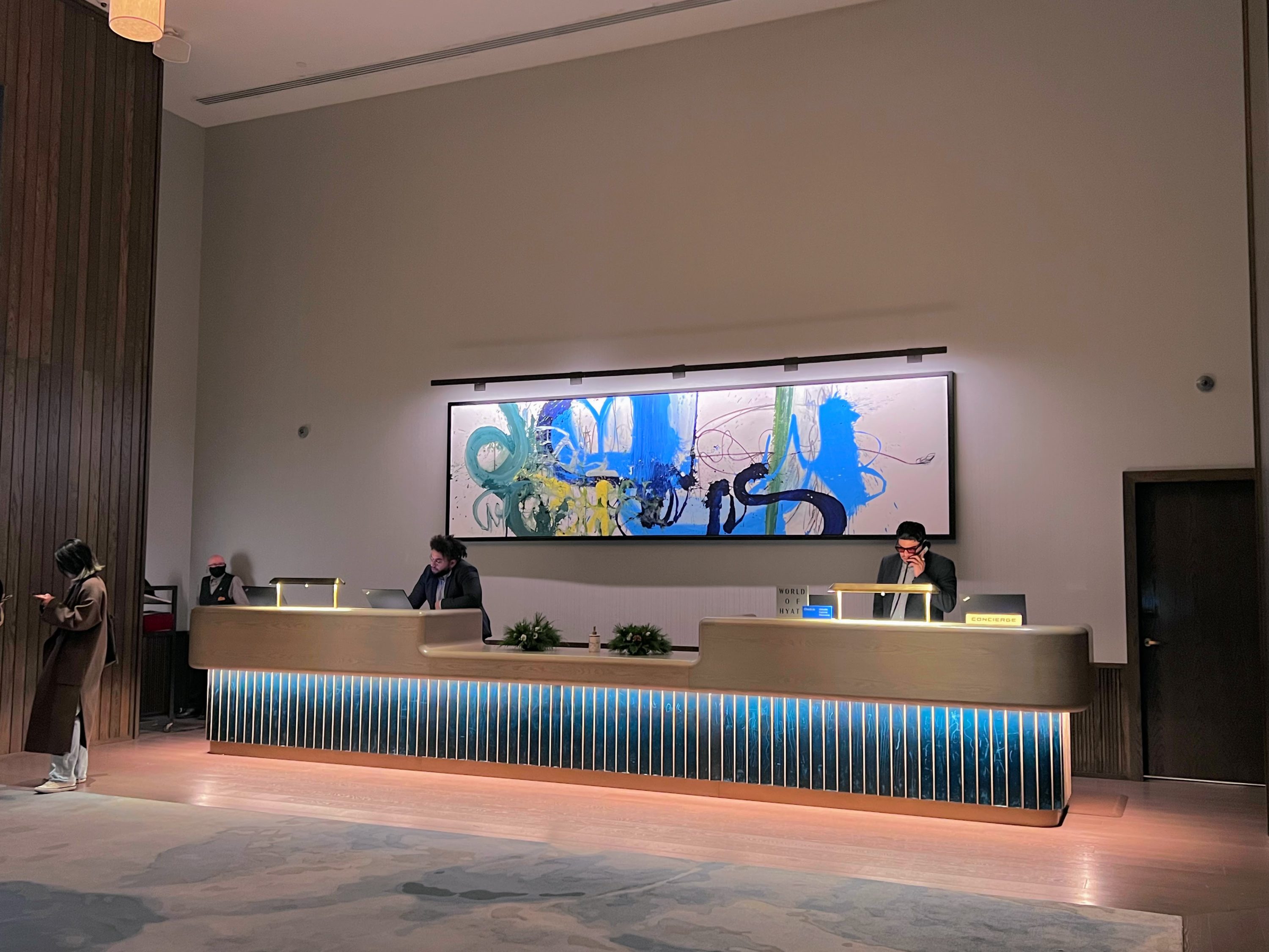 Thompson Central Park New York front desk