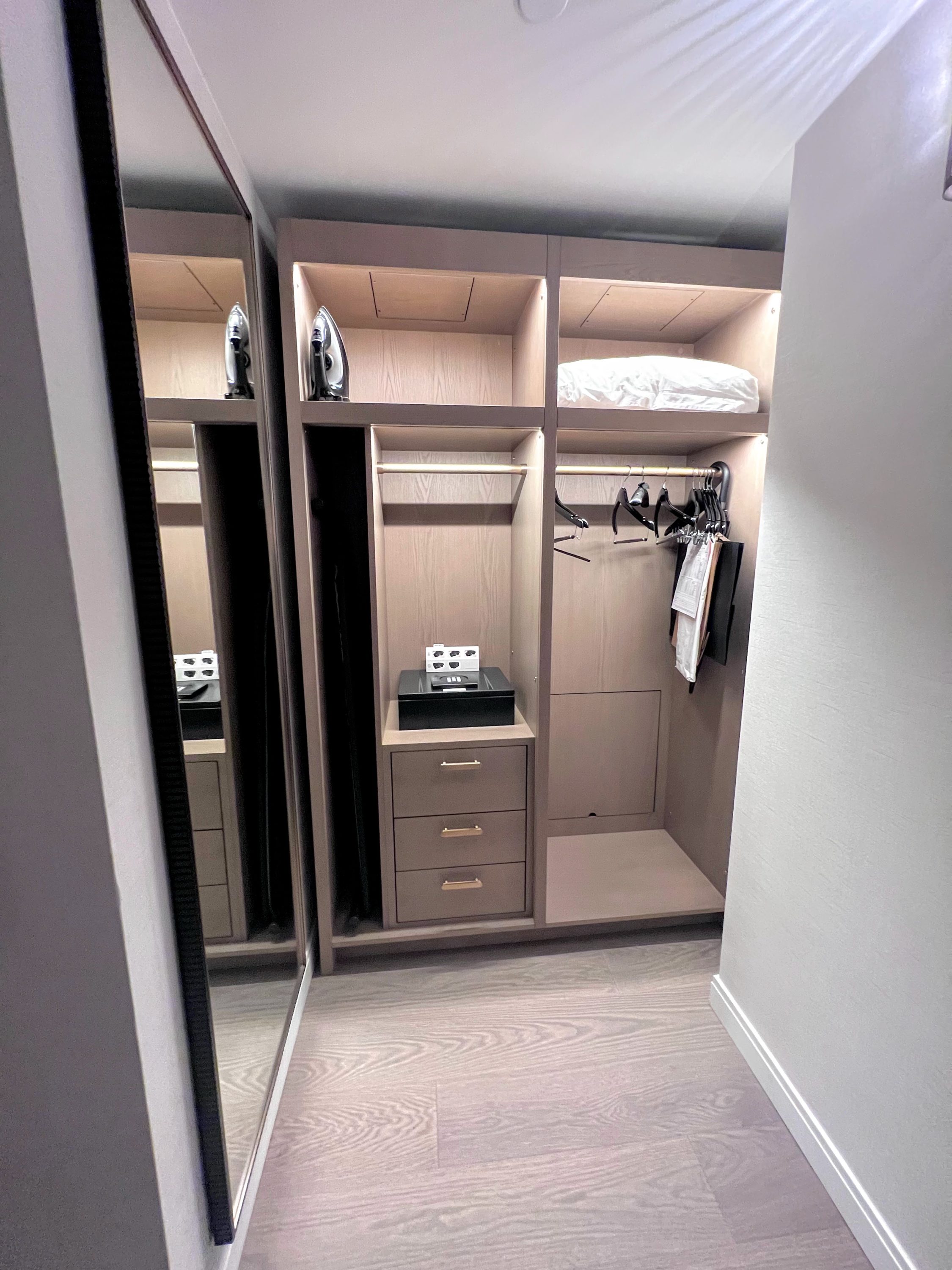 Thompson Central Park New York guest room closet
