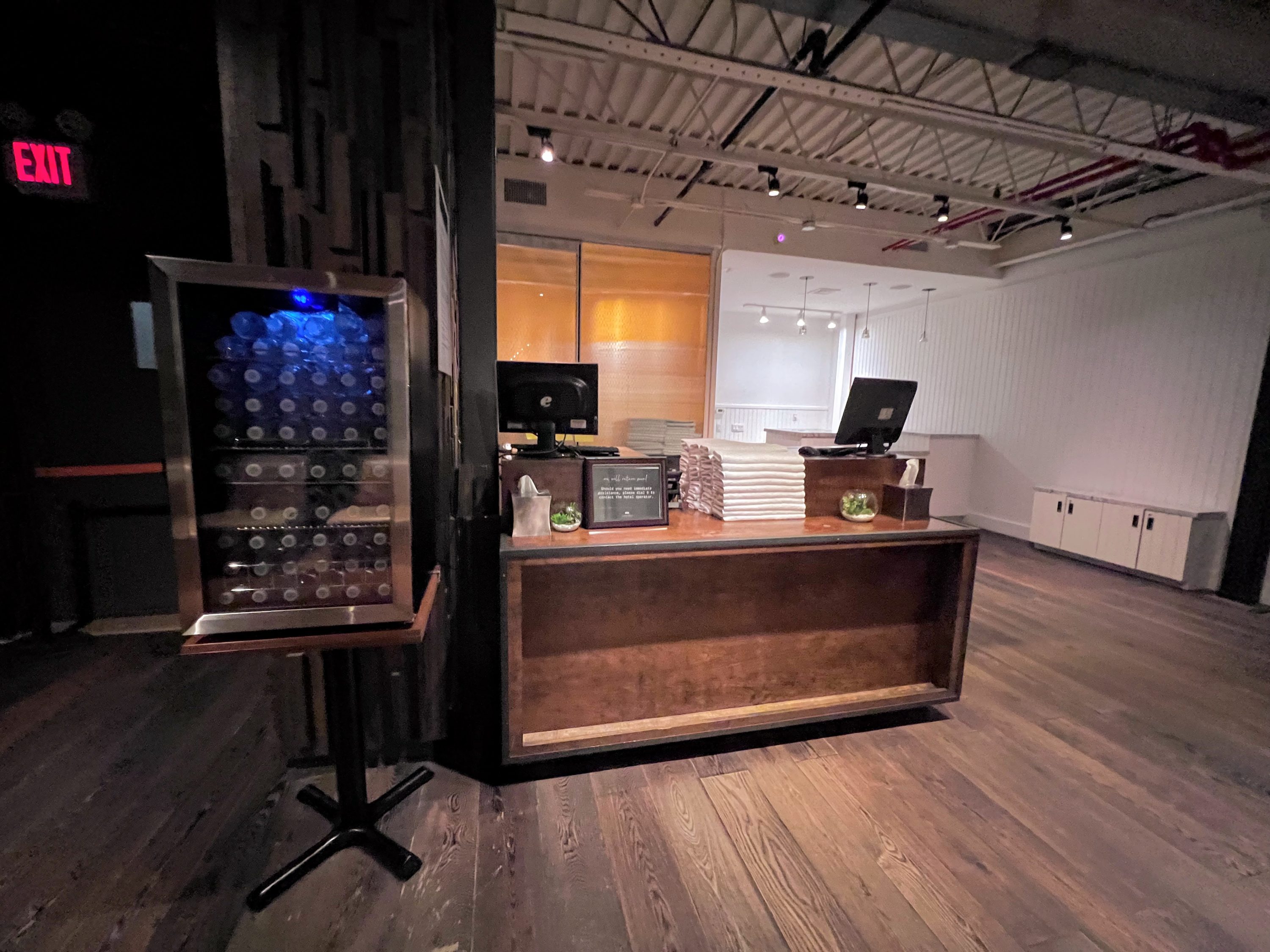 Thompson Central Park fitness center front desk