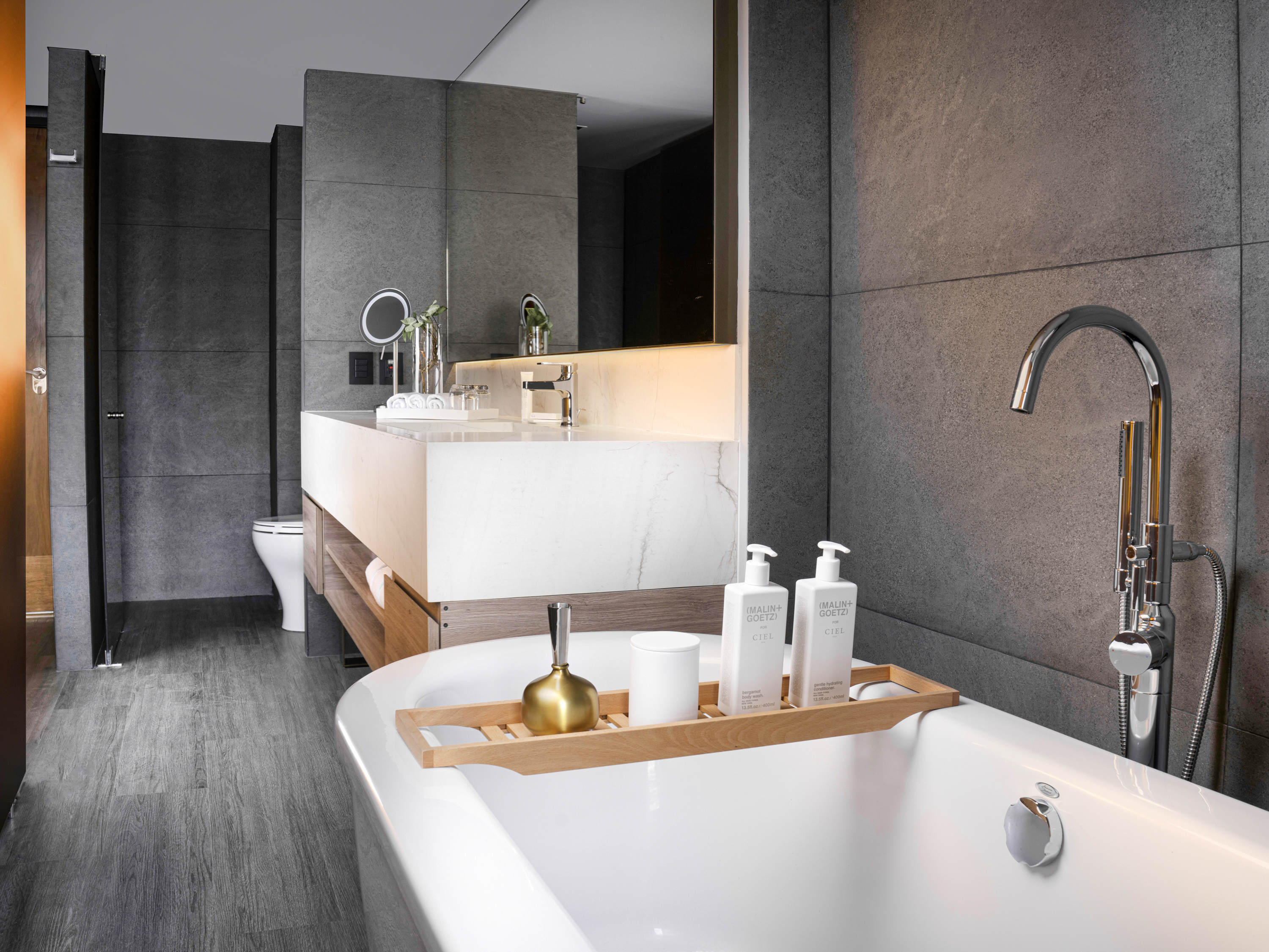 Mondrian Opens First Latin America Hotel in Mexico City bathroom