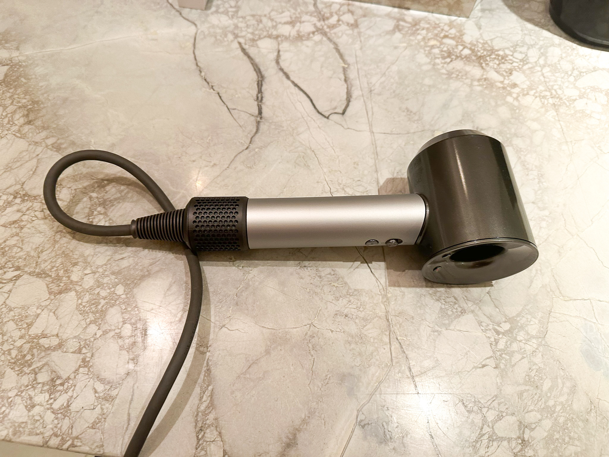 Chelsea Lounge JFK Dyson hairdryer