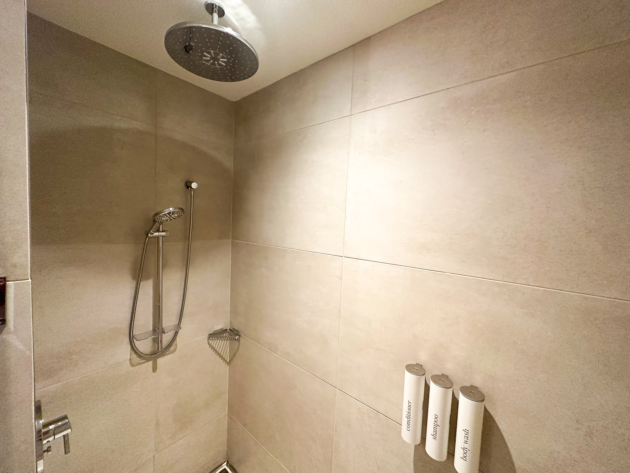 Chelsea Lounge JFK shower head
