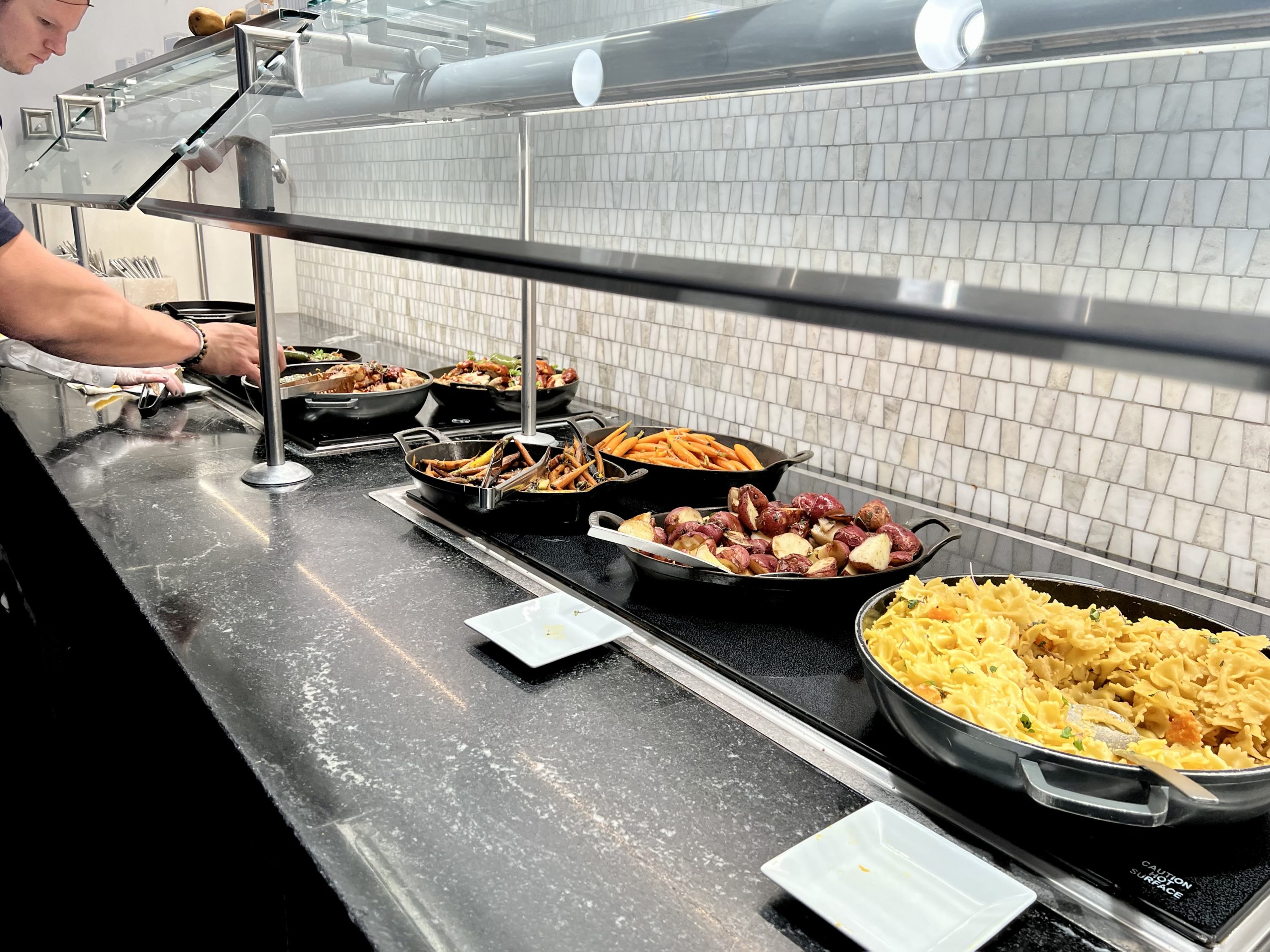 DFW Centurion Lounge Buffet
