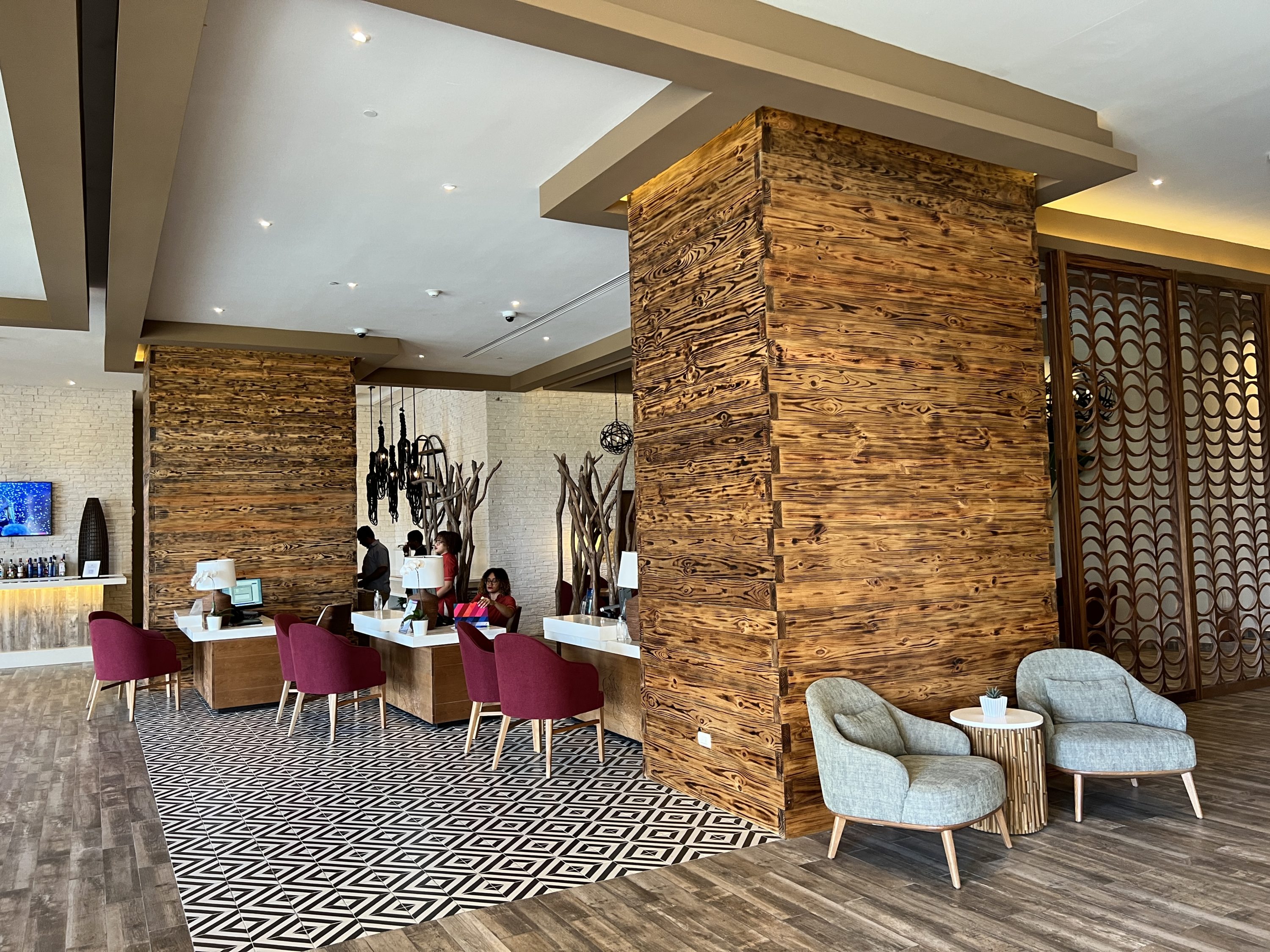 Hyatt Ziva Cap Cana Club Level Check-in Desk