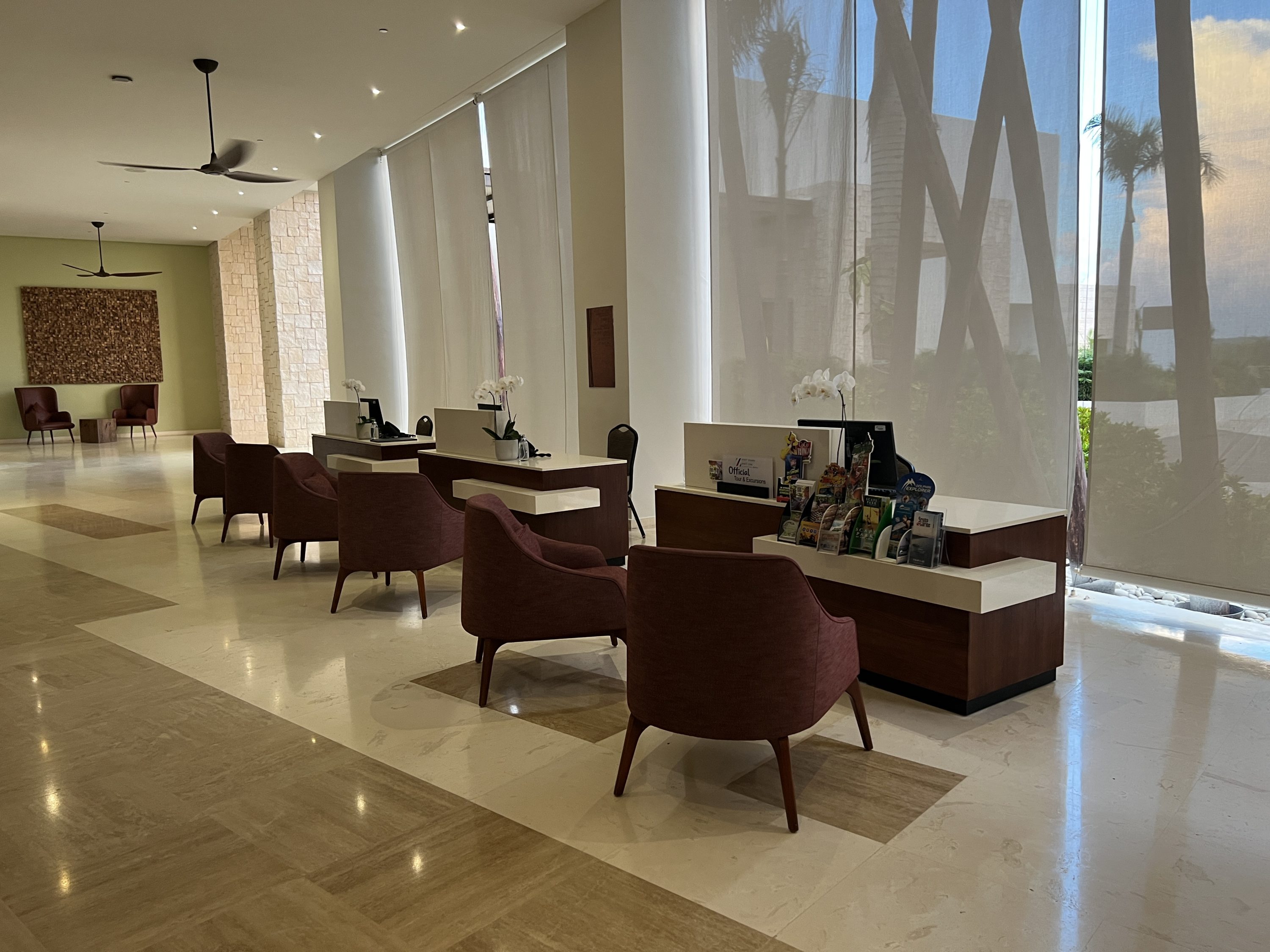 Hyatt Ziva Cap Cana Concierge desk