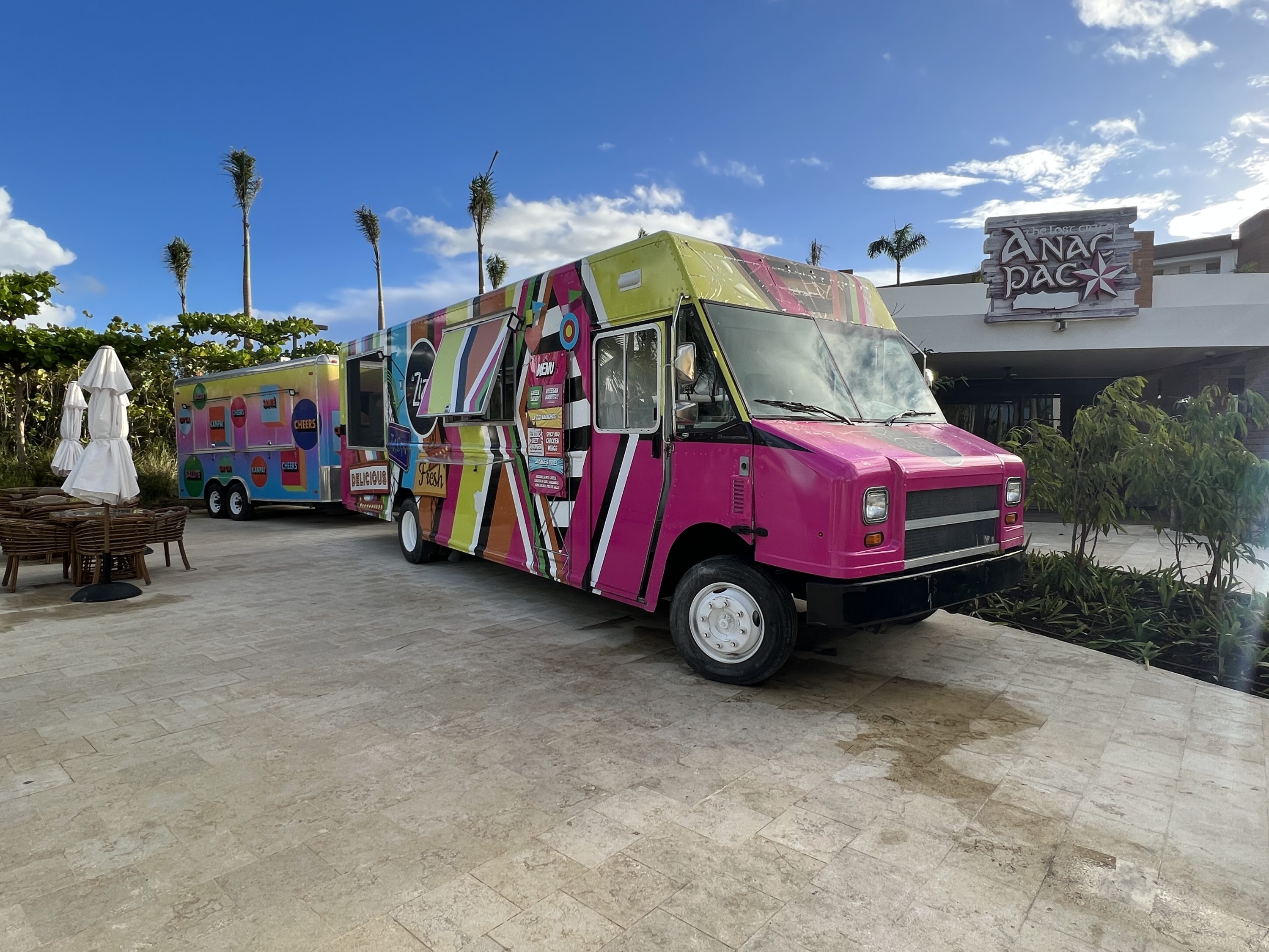 Hyatt Ziva Cap Cana food trucks