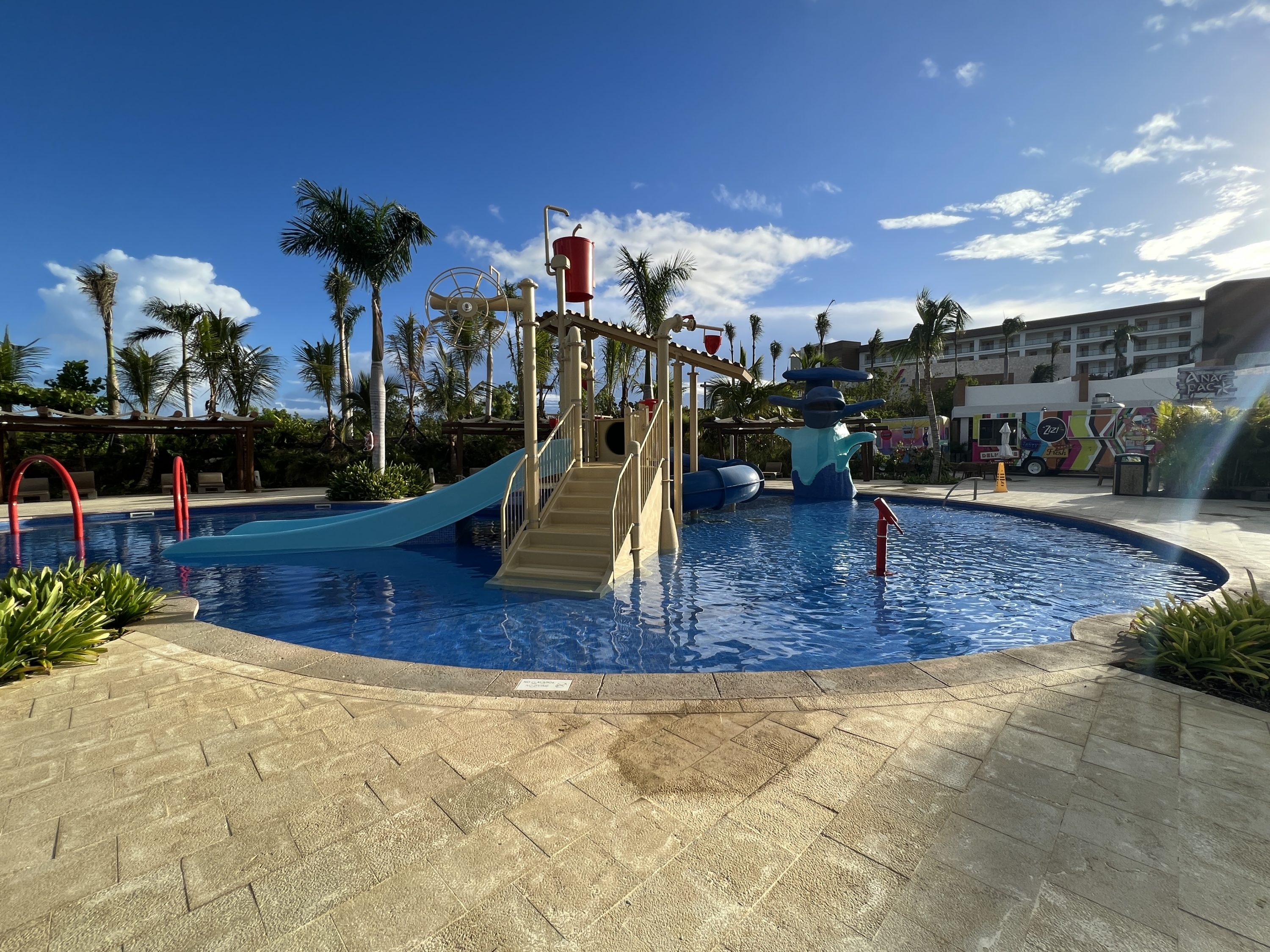Hyatt Ziva Cap Cana Water park kiddie area